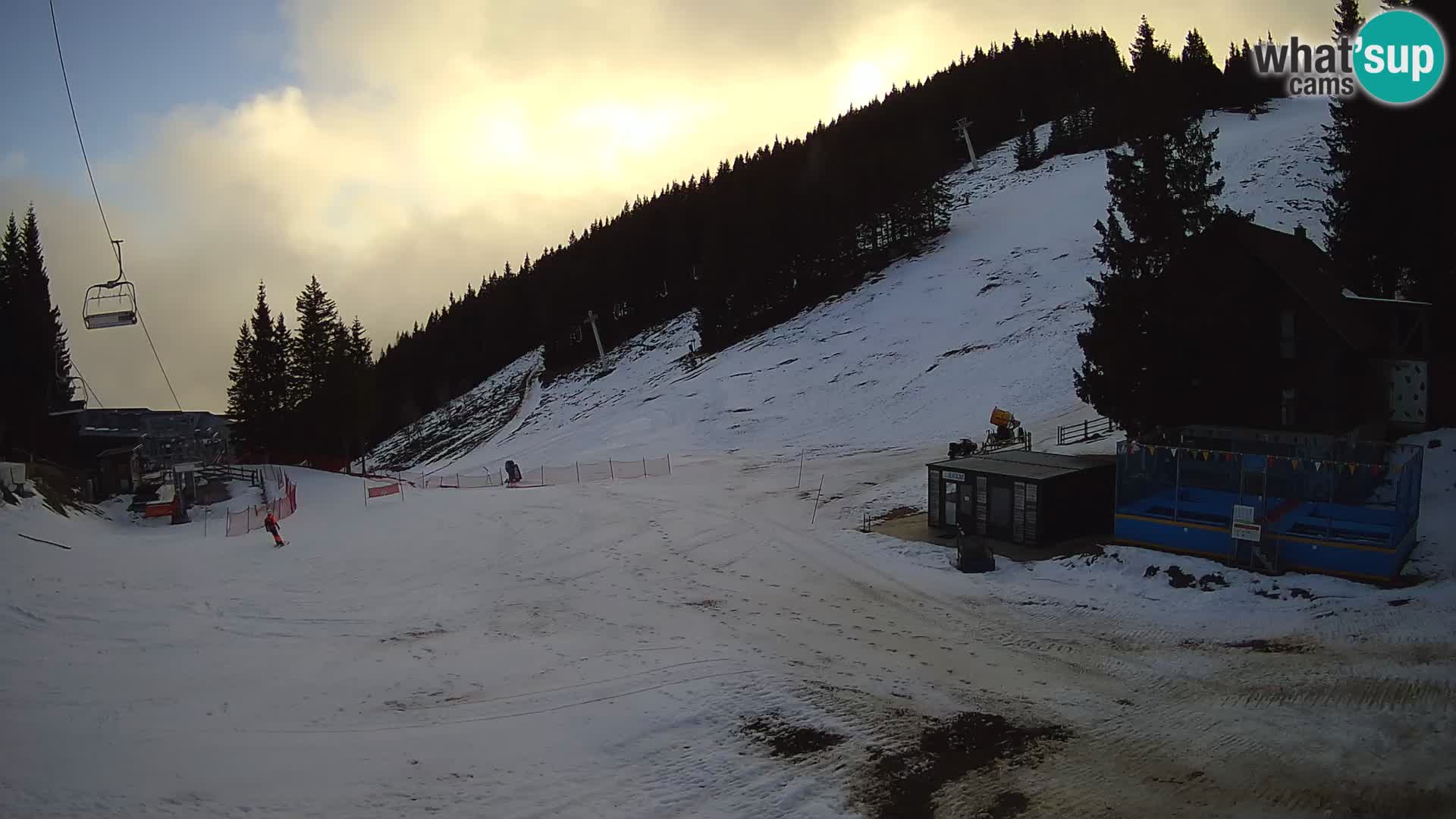 GOLTE Skigebiet webcam – Schöne Aussicht auf Medvedjak – Slowenien