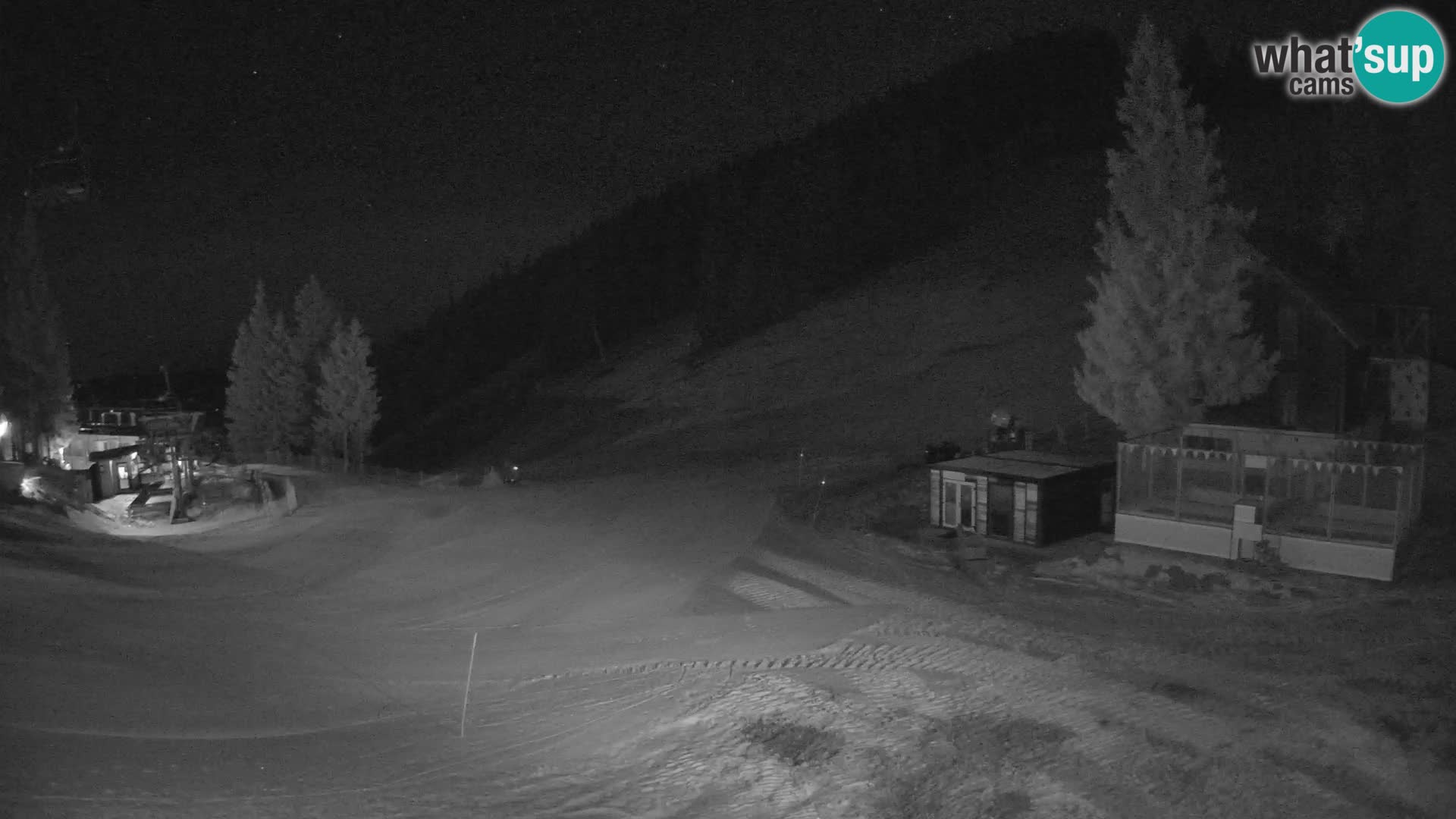 Webcam en direct de la station de ski de GOLTE – vue sur Medvedjak – Slovénie