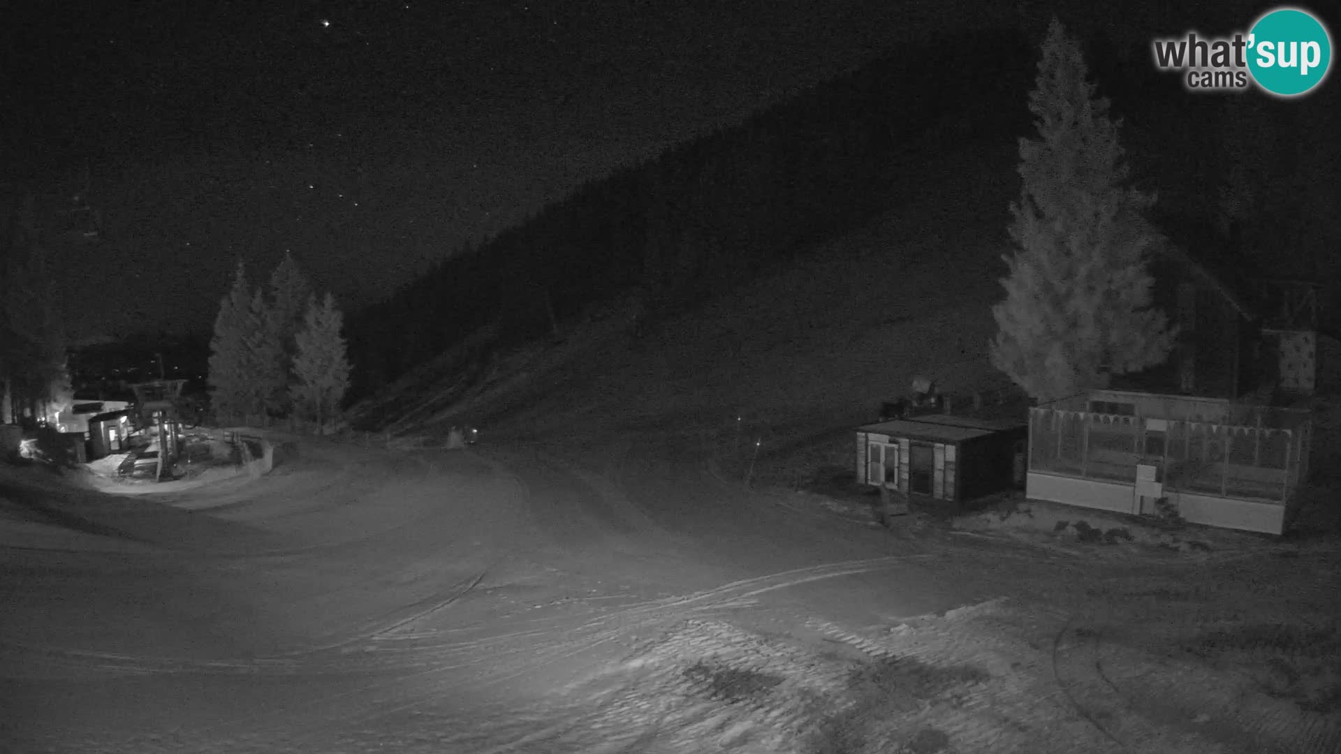 GOLTE skijalište web kamera – pogled na Medvedjak – Slovenija