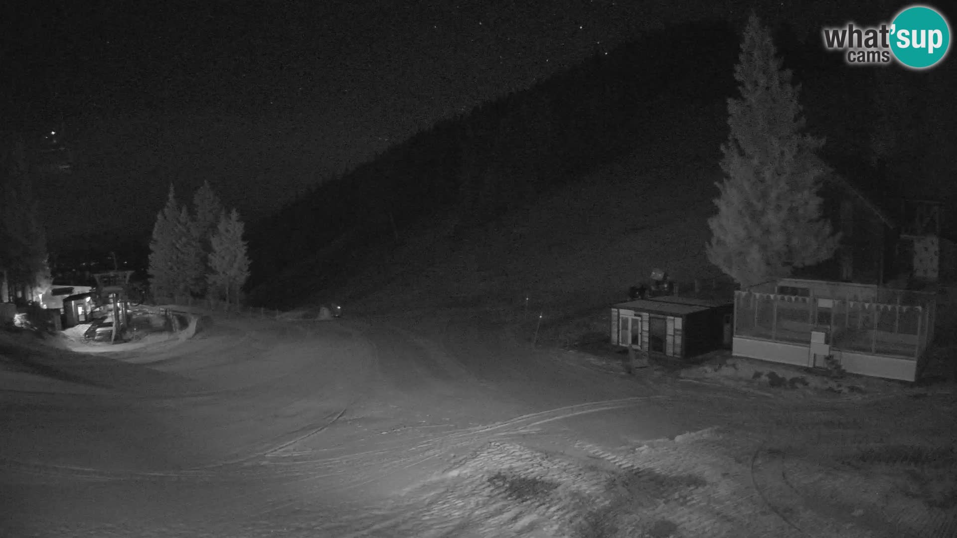 GOLTE skijalište web kamera – pogled na Medvedjak – Slovenija