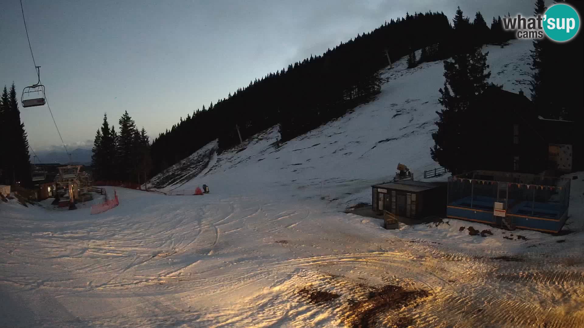 GOLTE stazione sciistica webcam – vista Medvedjak – Slovenia