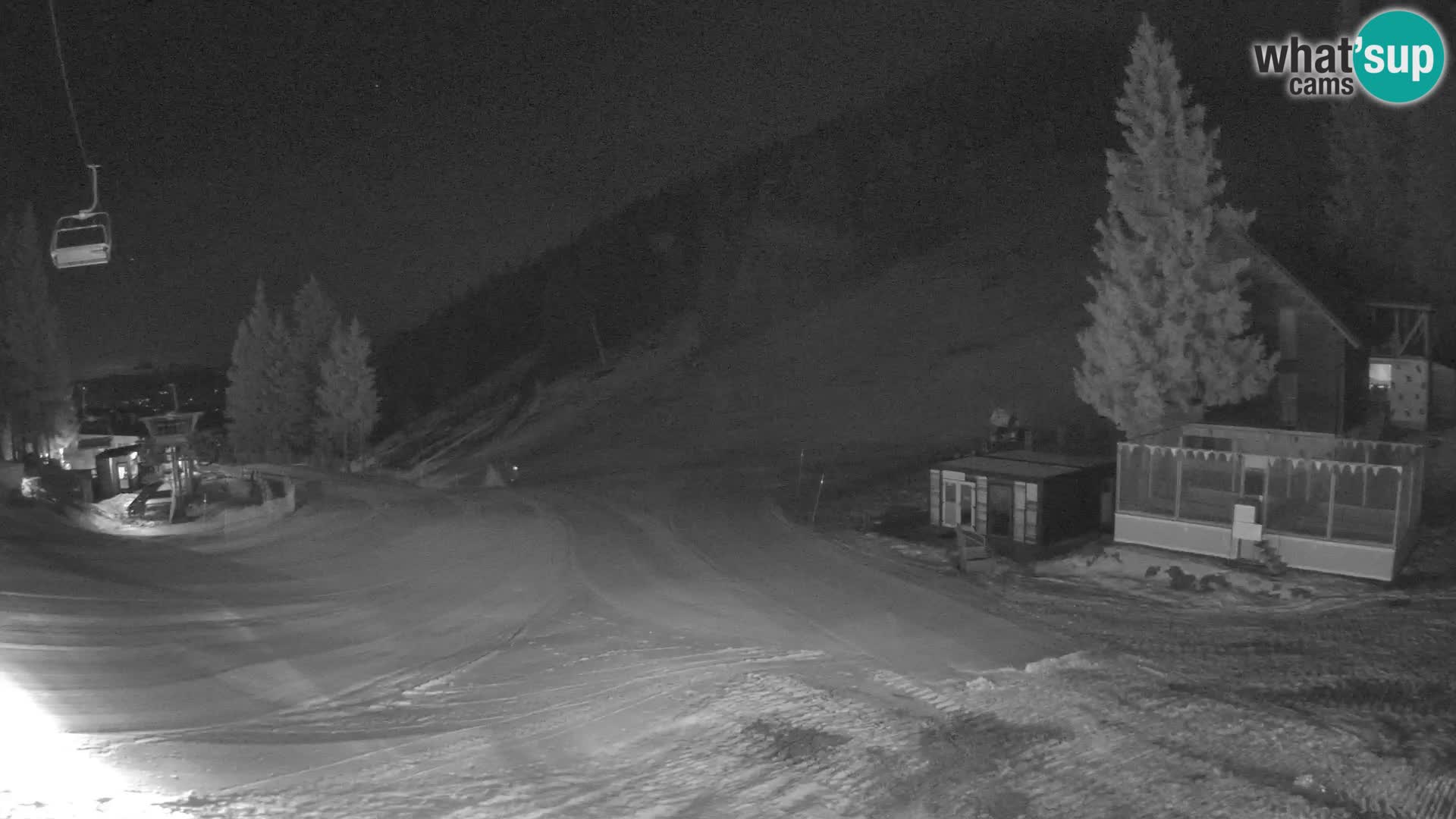 Webcam en direct de la station de ski de GOLTE – vue sur Medvedjak – Slovénie