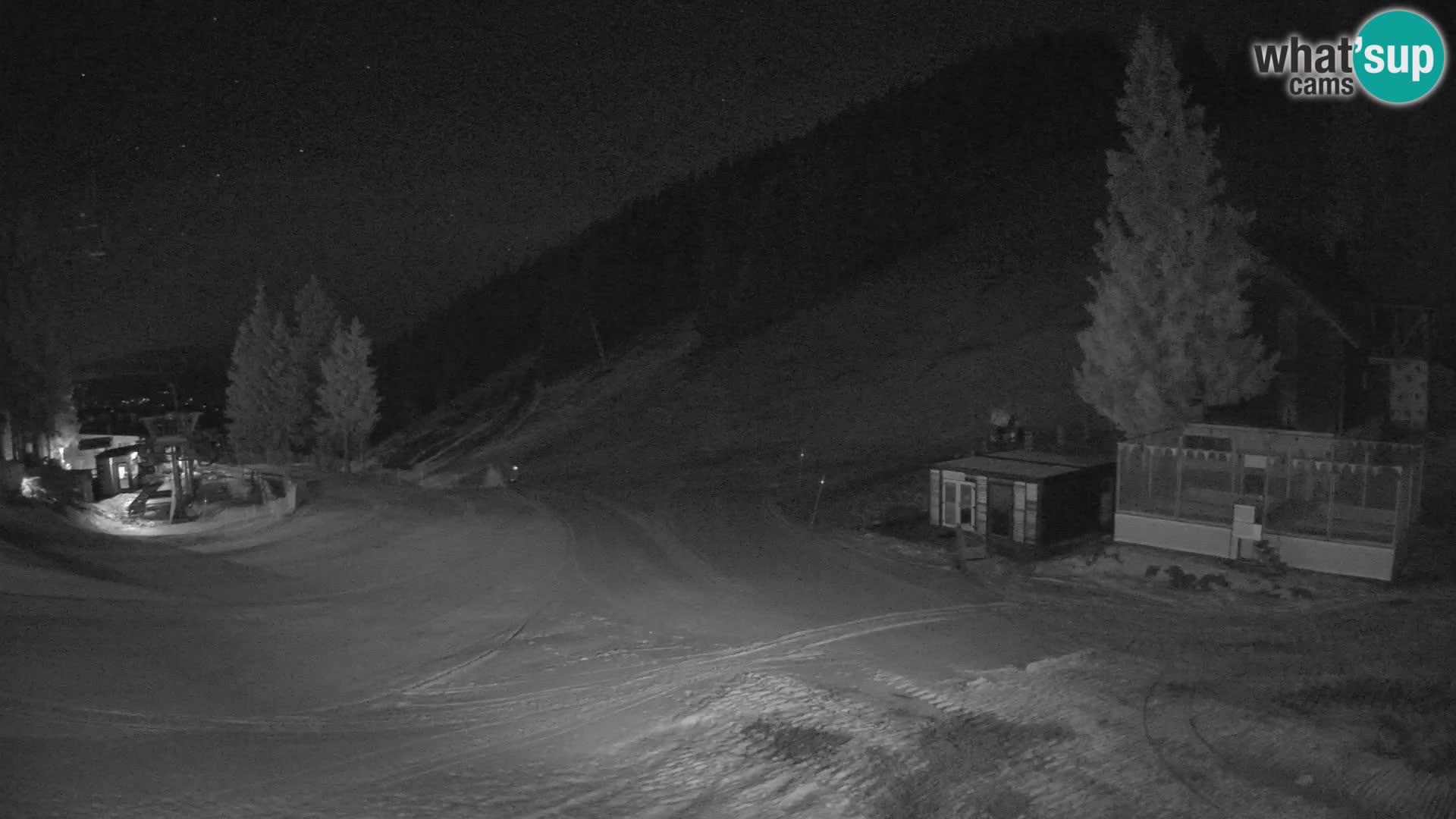 GOLTE skijalište web kamera – pogled na Medvedjak – Slovenija