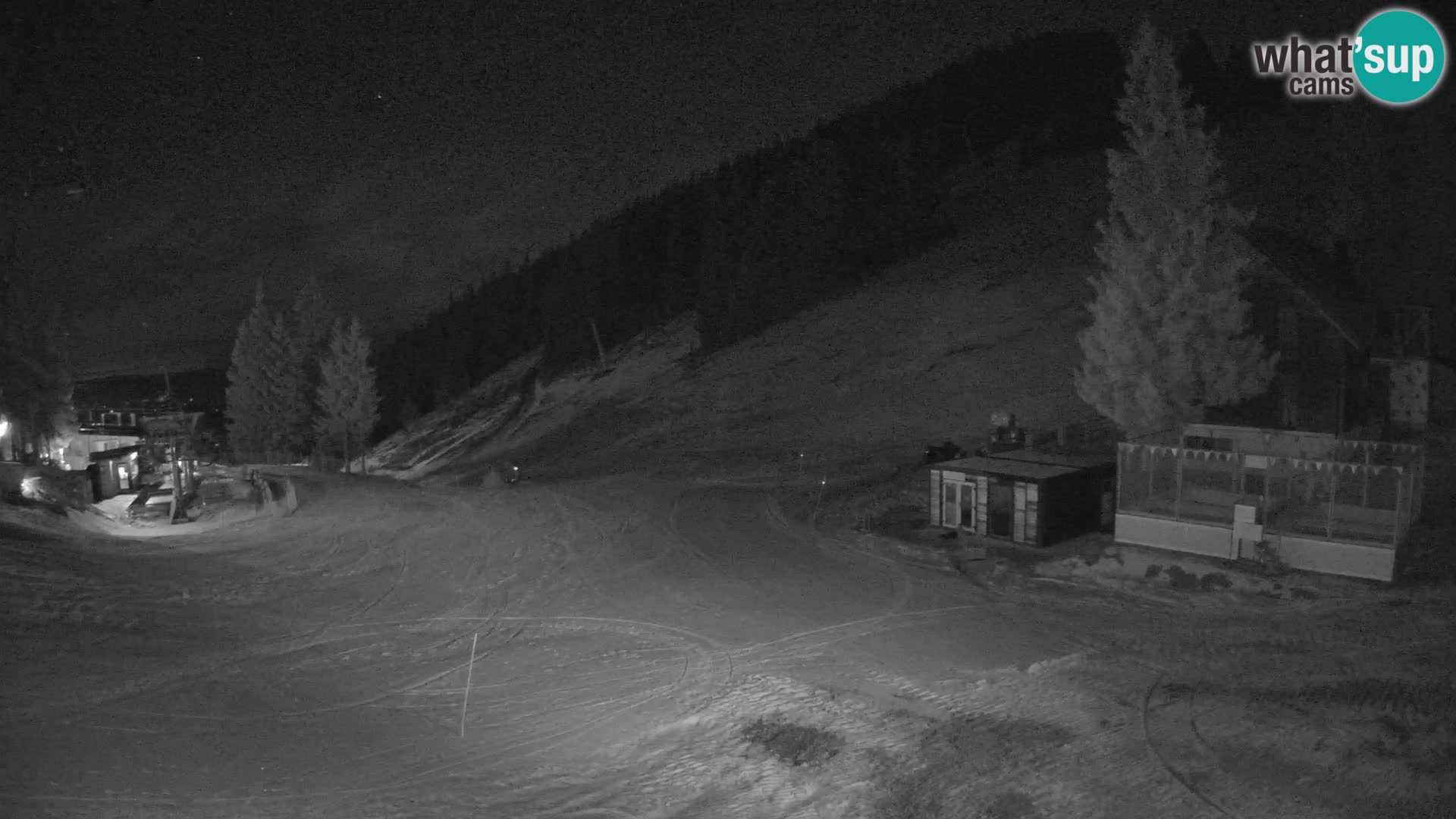Webcam en direct de la station de ski de GOLTE – vue sur Medvedjak – Slovénie