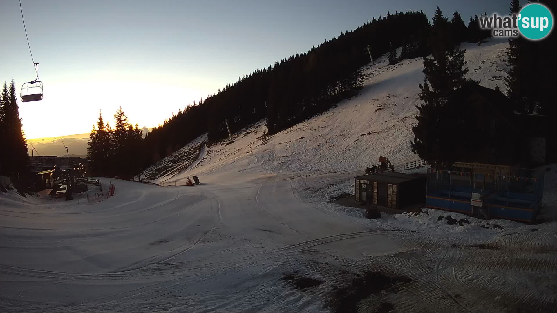 GOLTE Skigebiet webcam – Schöne Aussicht auf Medvedjak – Slowenien