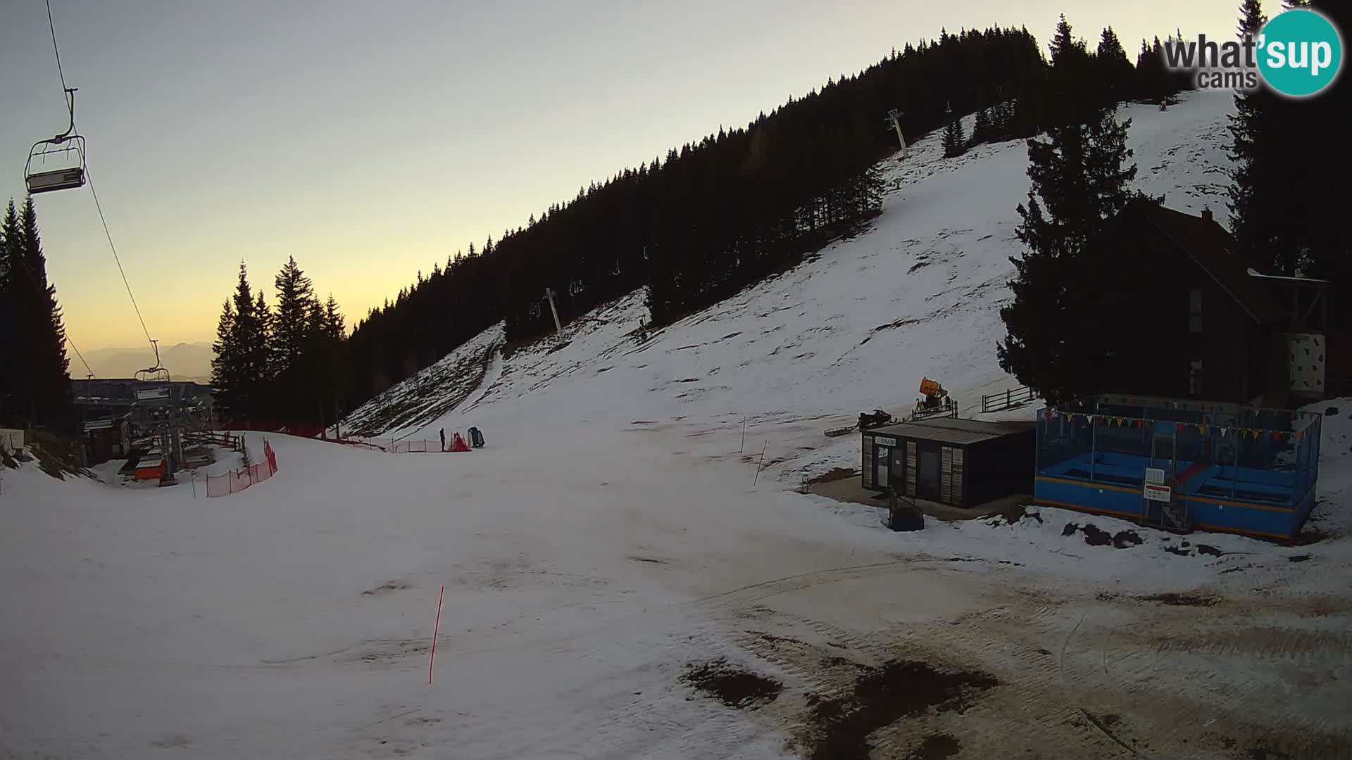 GOLTE Skigebiet webcam – Schöne Aussicht auf Medvedjak – Slowenien