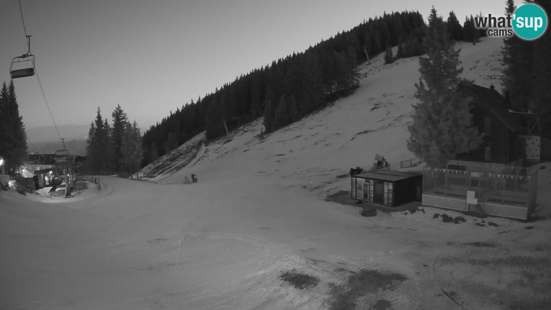 GOLTE Skigebiet webcam – Schöne Aussicht auf Medvedjak – Slowenien