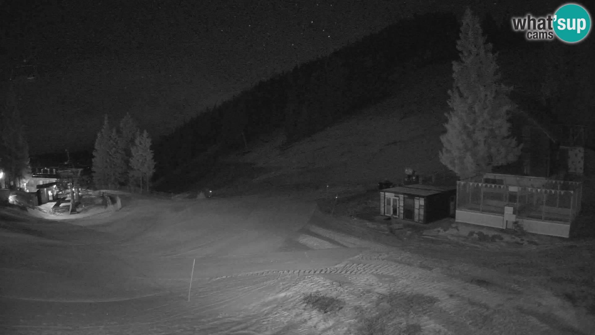 GOLTE skijalište web kamera – pogled na Medvedjak – Slovenija