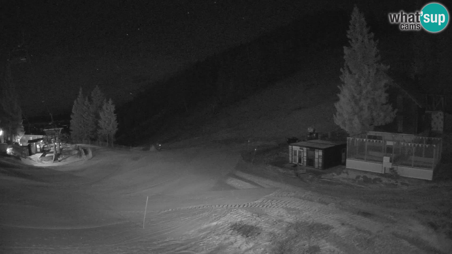 GOLTE Ski resort live webcam – view to Medvedjak – Slovenia