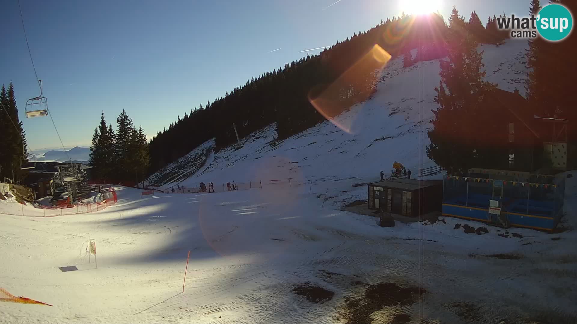 GOLTE stazione sciistica webcam – vista Medvedjak – Slovenia