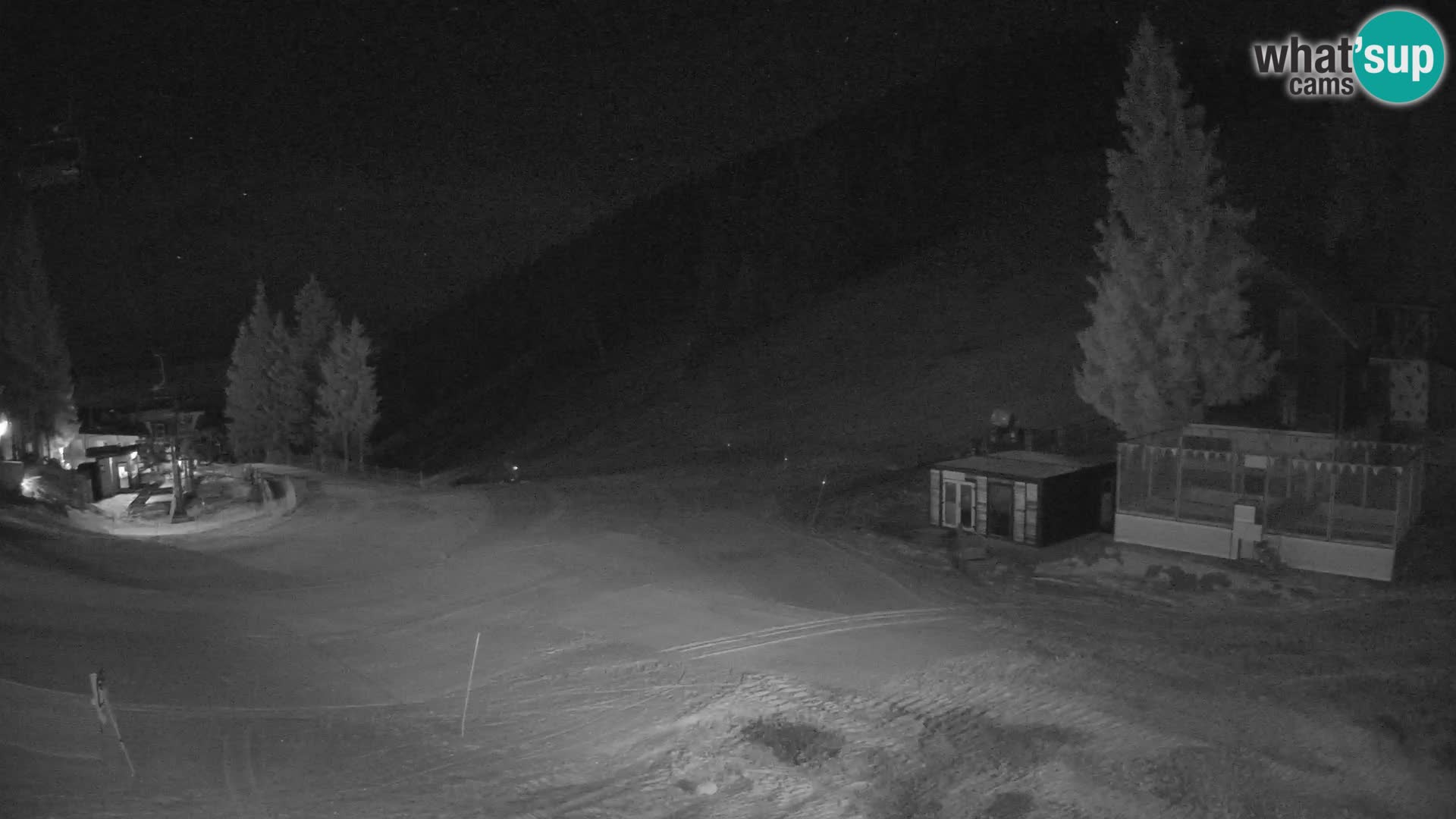 Cámara web en vivo de la estación de esquí GOLTE – vista a Medvedjak – Eslovenia