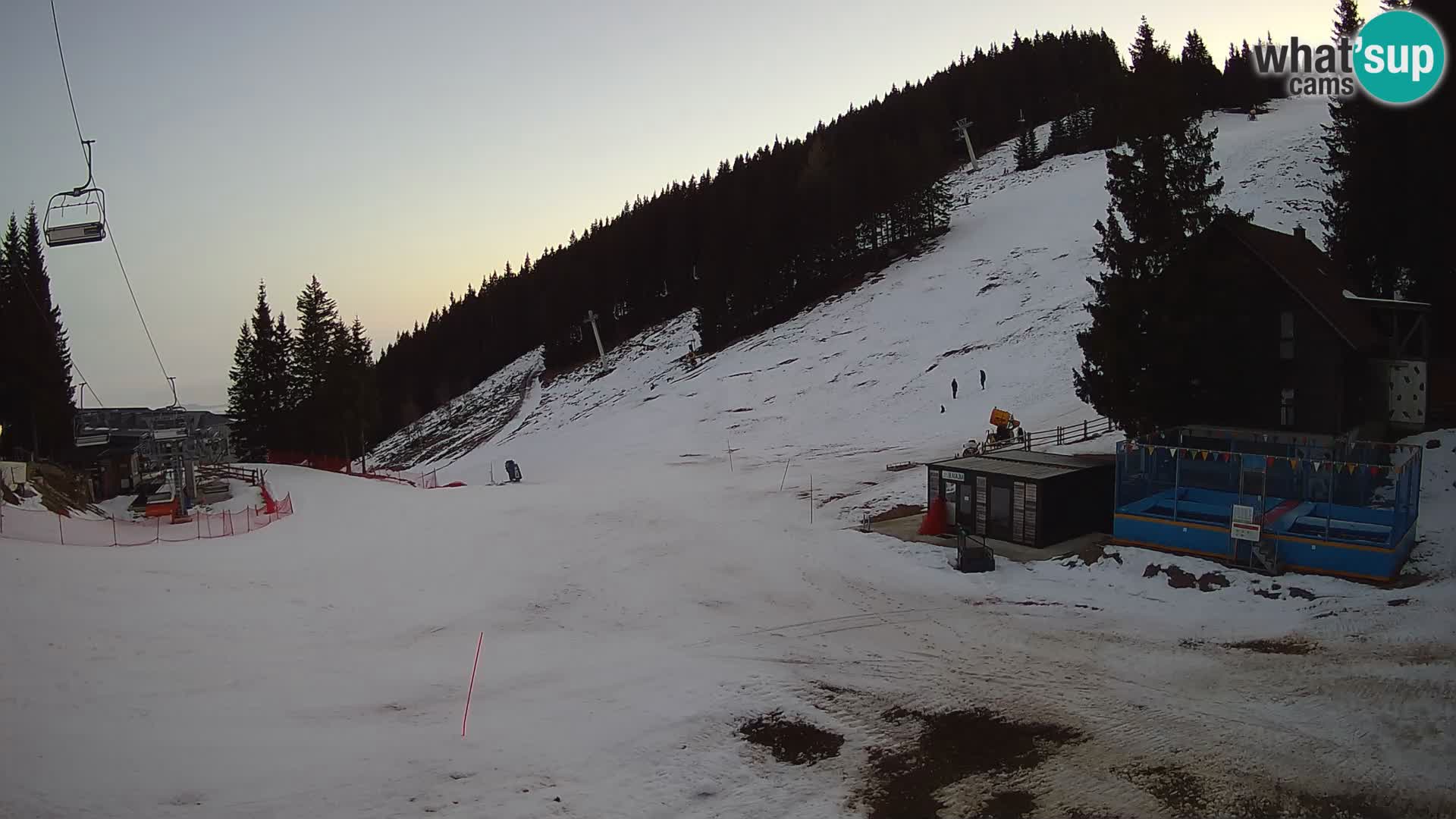 GOLTE Skigebiet webcam – Schöne Aussicht auf Medvedjak – Slowenien