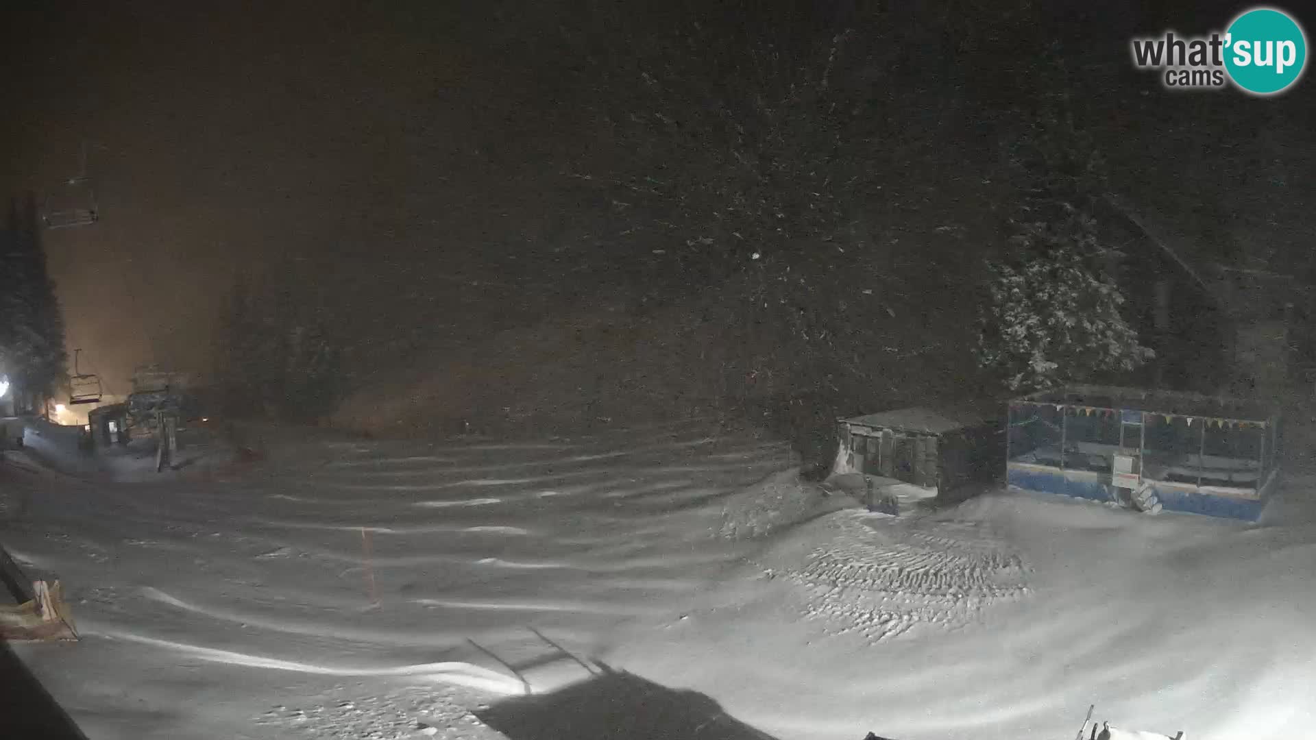 Webcam en direct de la station de ski de GOLTE – vue sur Medvedjak – Slovénie