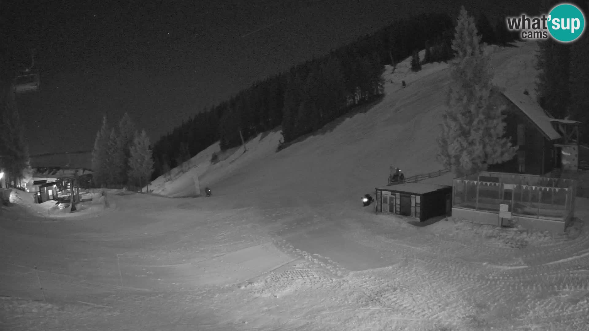 GOLTE Ski resort live webcam – view to Medvedjak – Slovenia