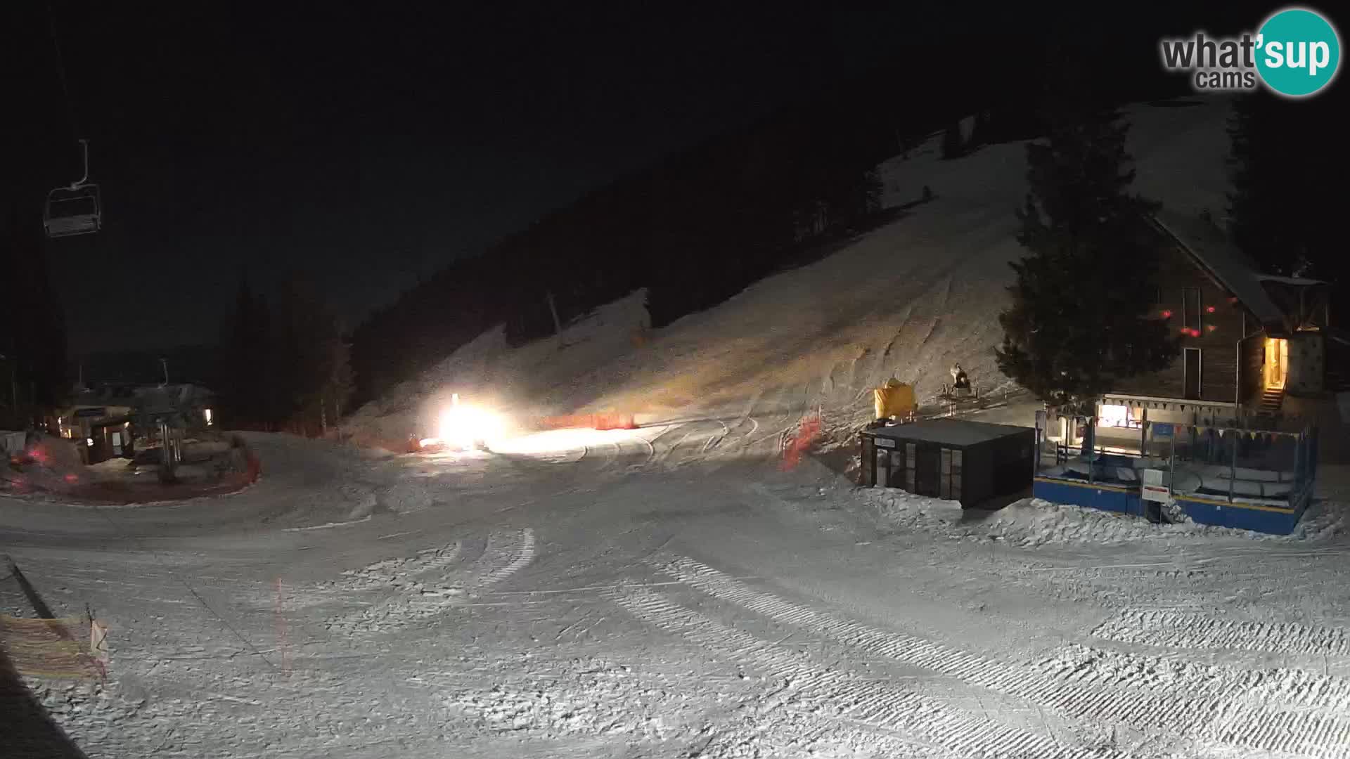 GOLTE Skigebiet webcam – Schöne Aussicht auf Medvedjak – Slowenien