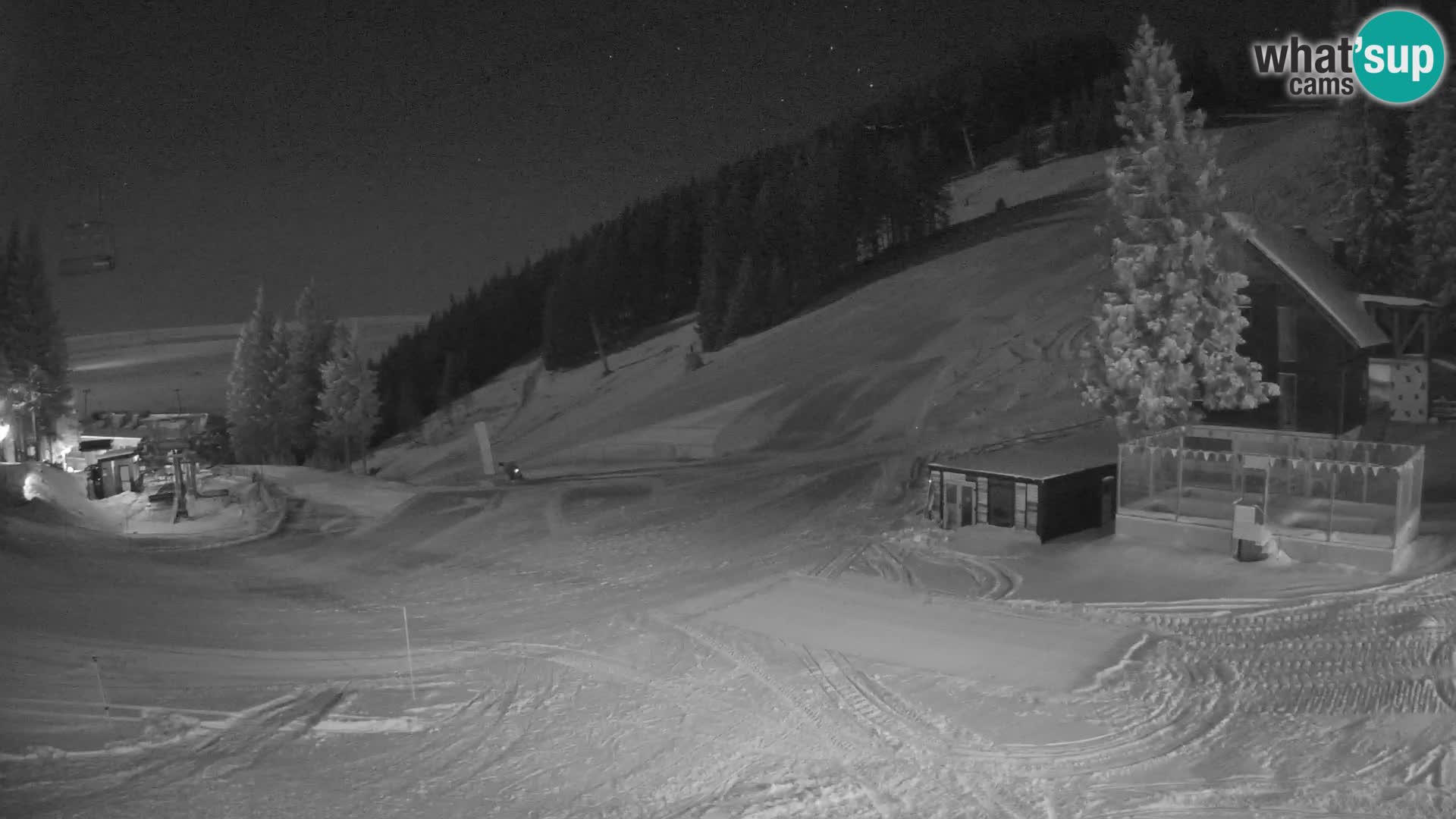 GOLTE Skigebiet webcam – Schöne Aussicht auf Medvedjak – Slowenien