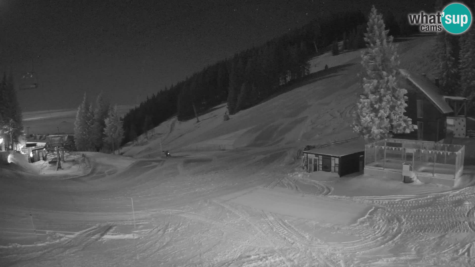 Webcam en direct de la station de ski de GOLTE – vue sur Medvedjak – Slovénie