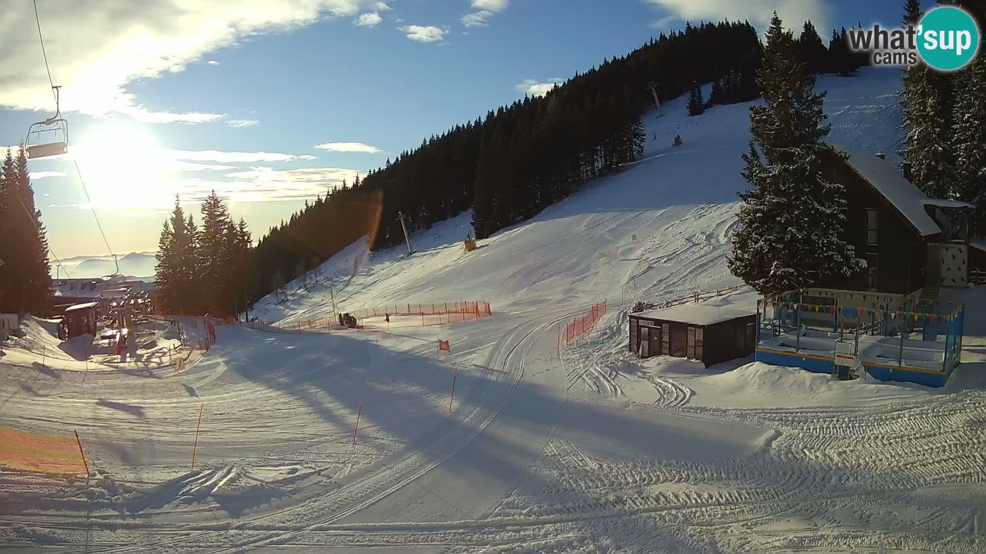 GOLTE stazione sciistica webcam – vista Medvedjak – Slovenia