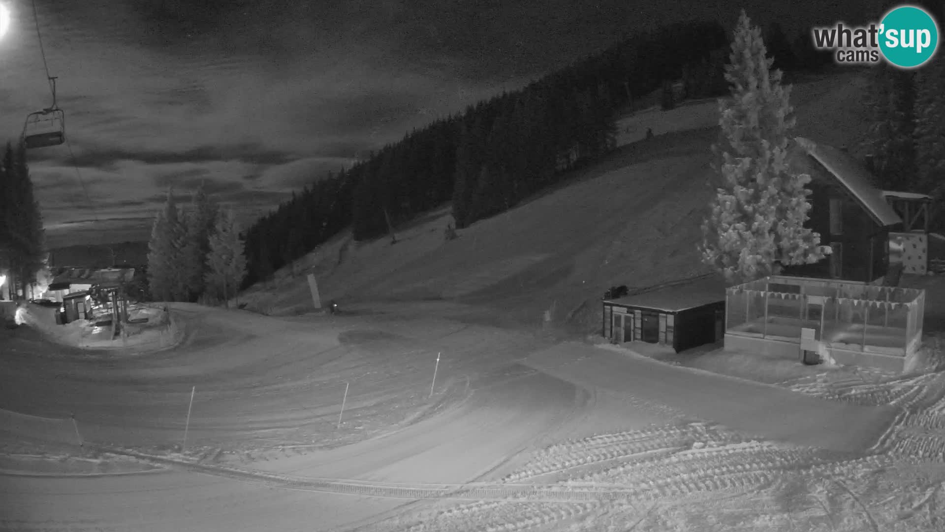 GOLTE Skigebiet webcam – Schöne Aussicht auf Medvedjak – Slowenien