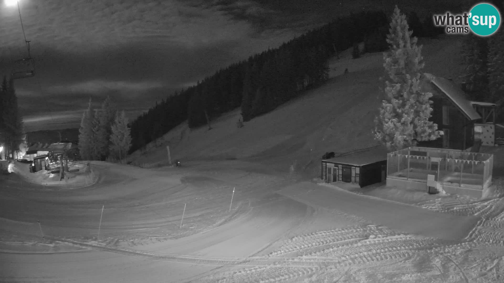GOLTE Skigebiet webcam – Schöne Aussicht auf Medvedjak – Slowenien