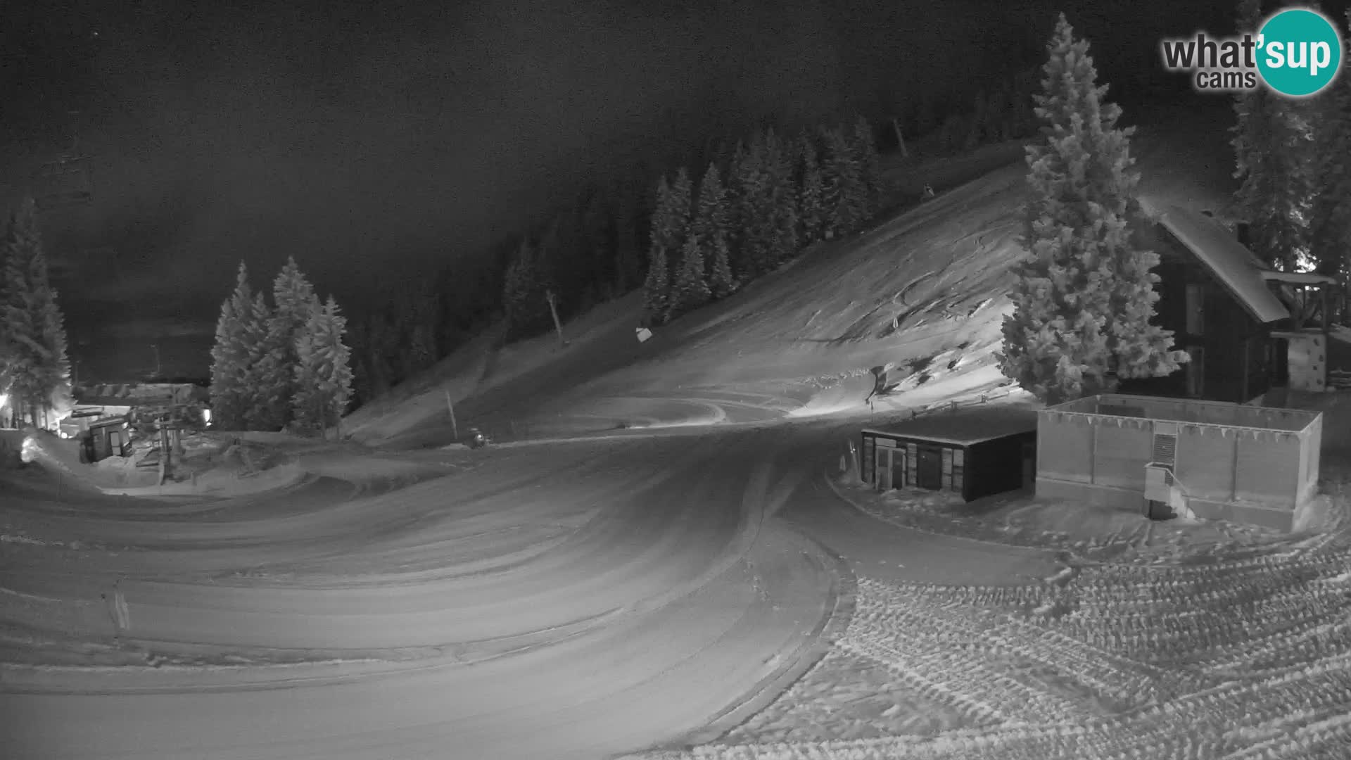Webcam en direct de la station de ski de GOLTE – vue sur Medvedjak – Slovénie
