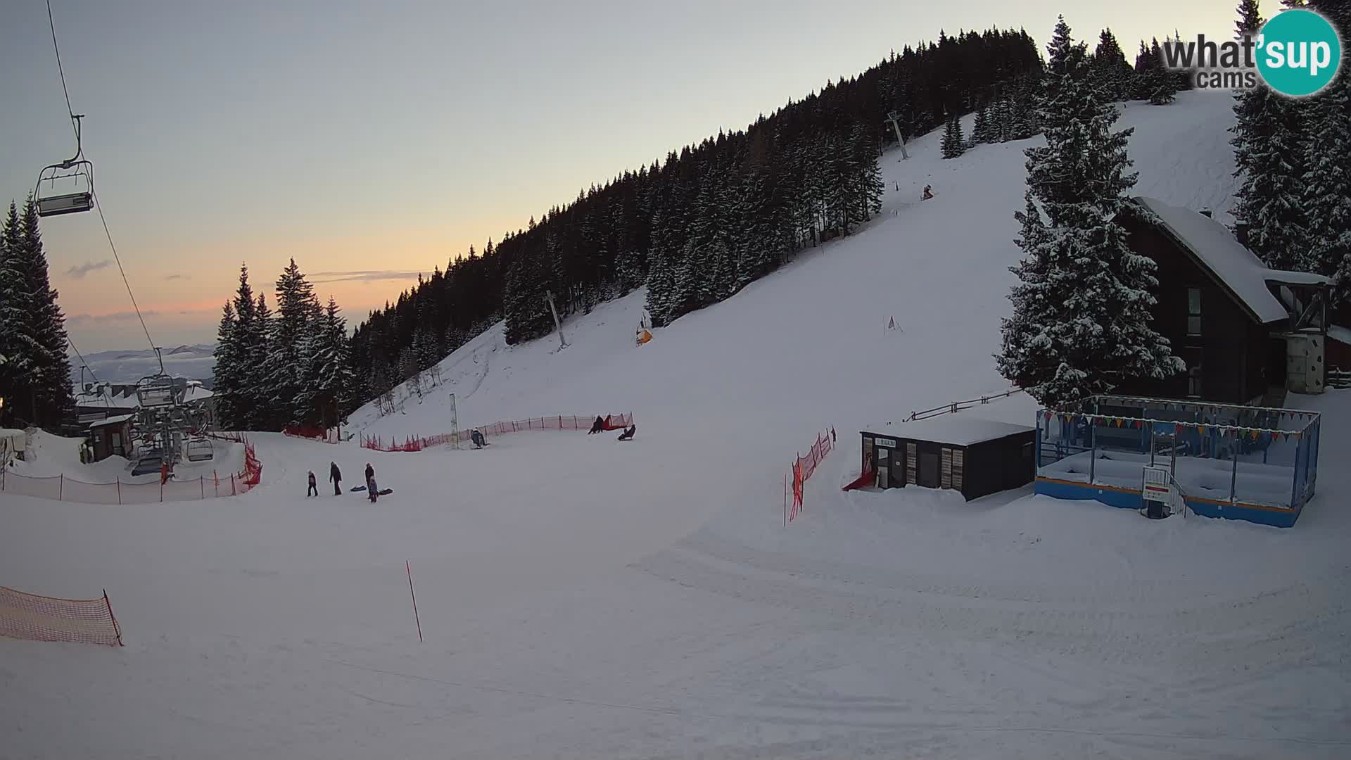 GOLTE stazione sciistica webcam – vista Medvedjak – Slovenia