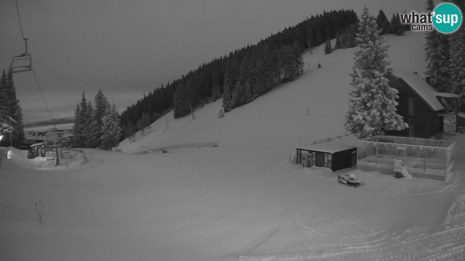 GOLTE Skigebiet webcam – Schöne Aussicht auf Medvedjak – Slowenien