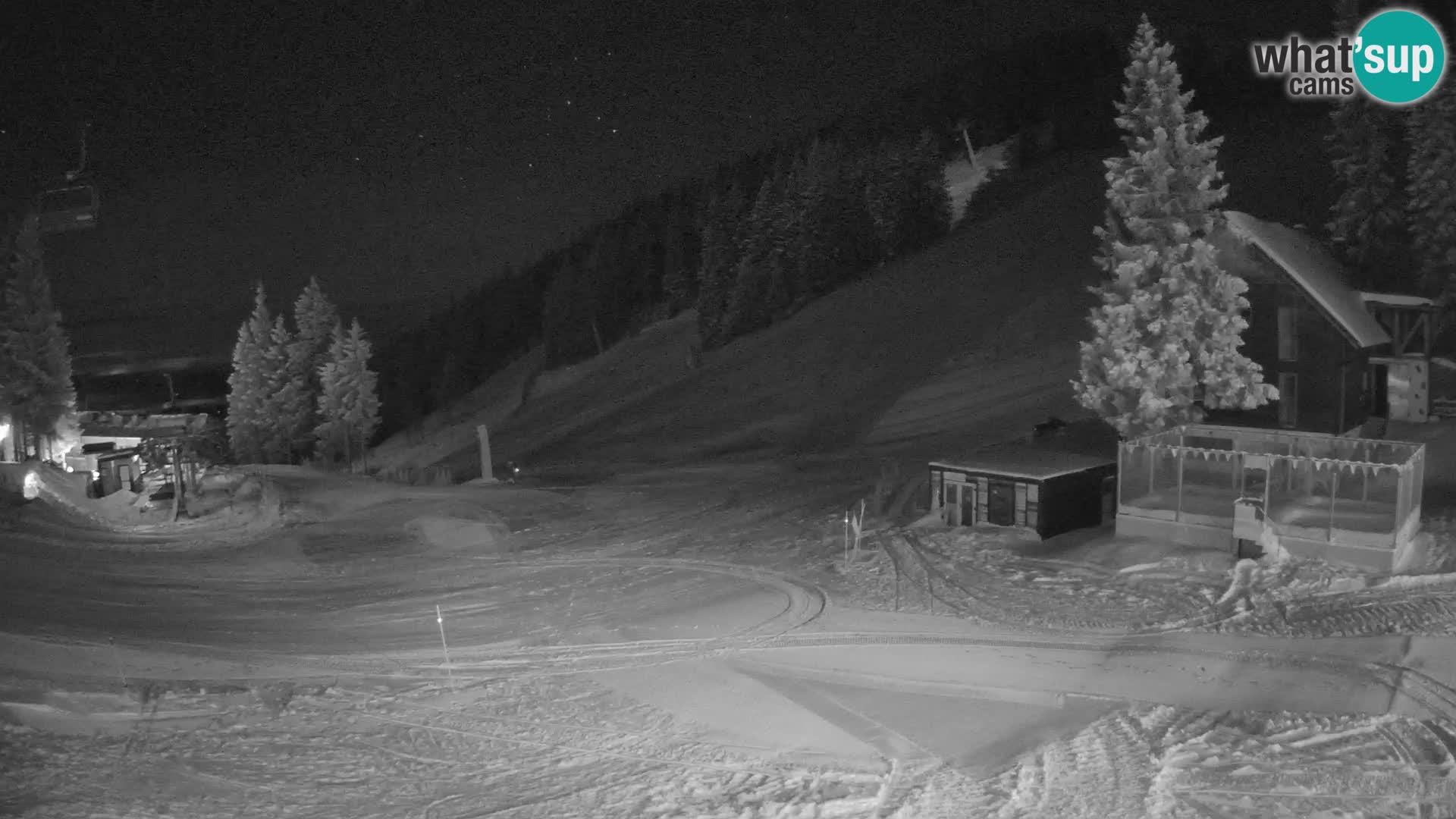 GOLTE Skigebiet webcam – Schöne Aussicht auf Medvedjak – Slowenien