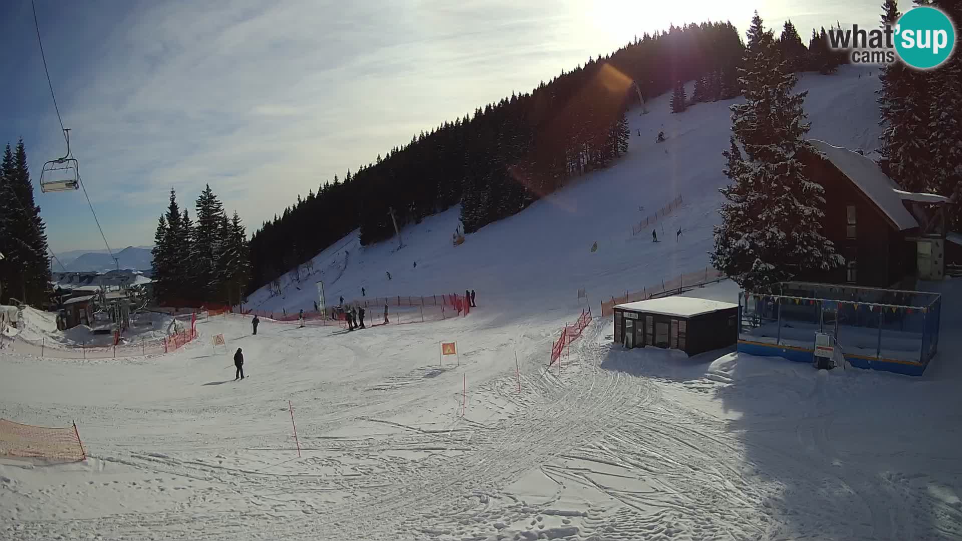 GOLTE stazione sciistica webcam – vista Medvedjak – Slovenia