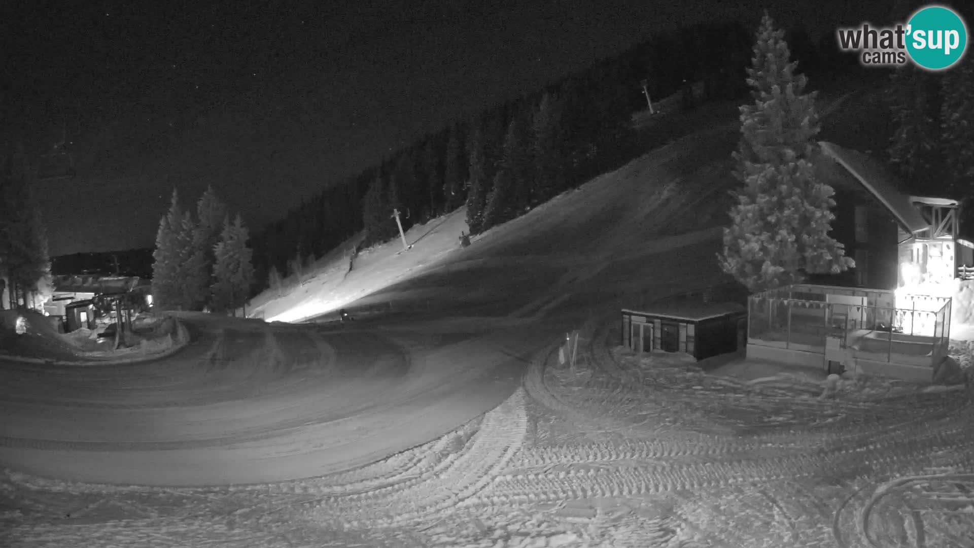 GOLTE Ski resort live webcam – view to Medvedjak – Slovenia