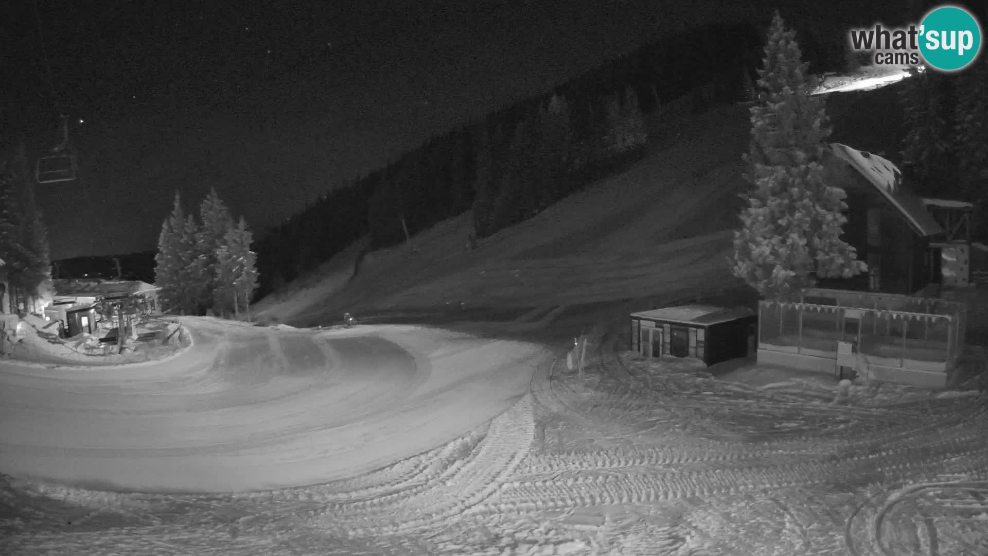GOLTE Ski resort live webcam – view to Medvedjak – Slovenia