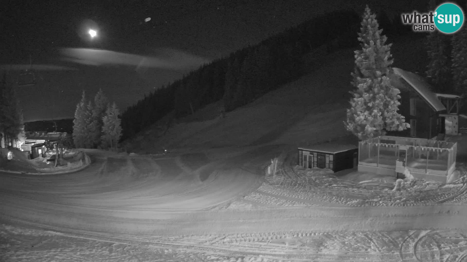 Webcam en direct de la station de ski de GOLTE – vue sur Medvedjak – Slovénie