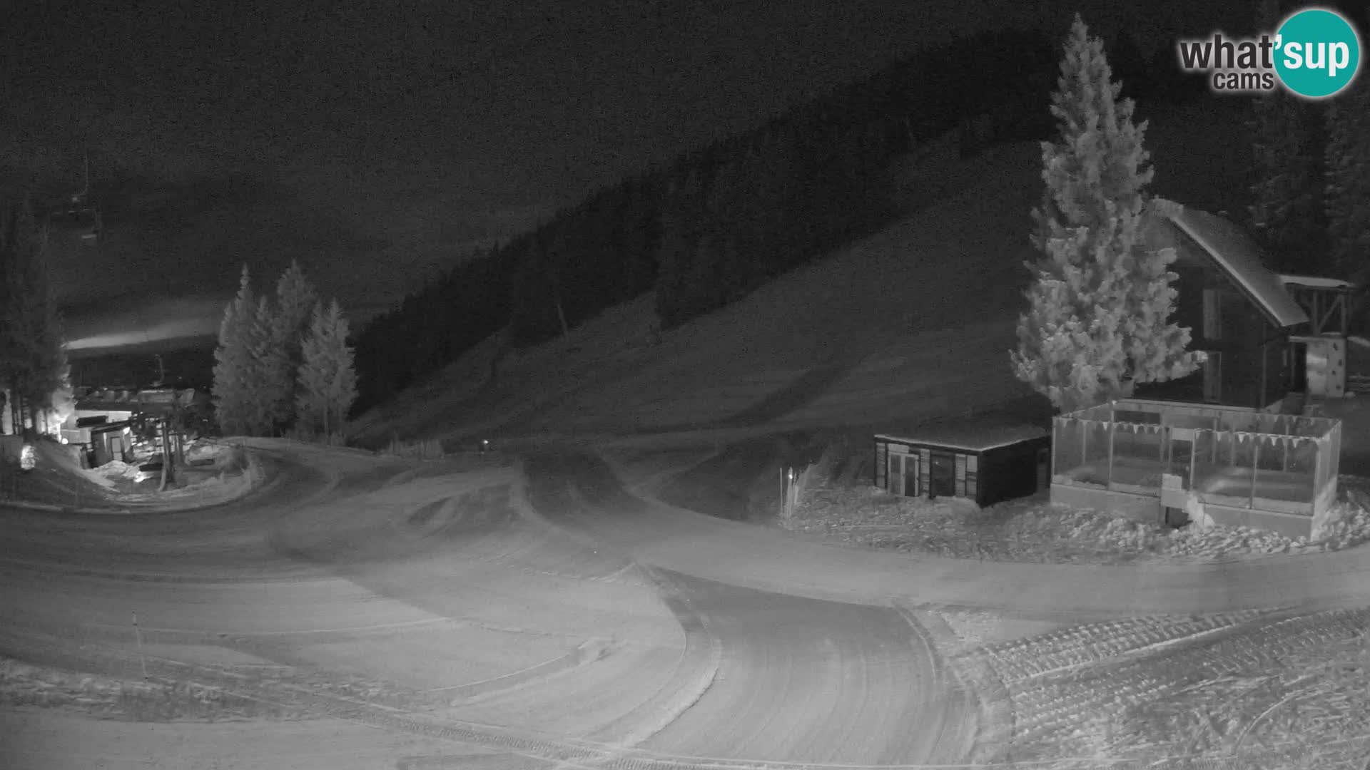 GOLTE Skigebiet webcam – Schöne Aussicht auf Medvedjak – Slowenien