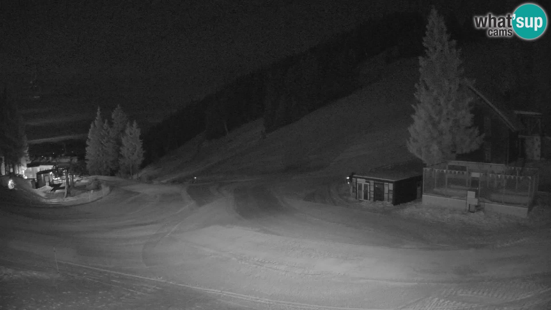 GOLTE Ski resort live webcam – view to Medvedjak – Slovenia