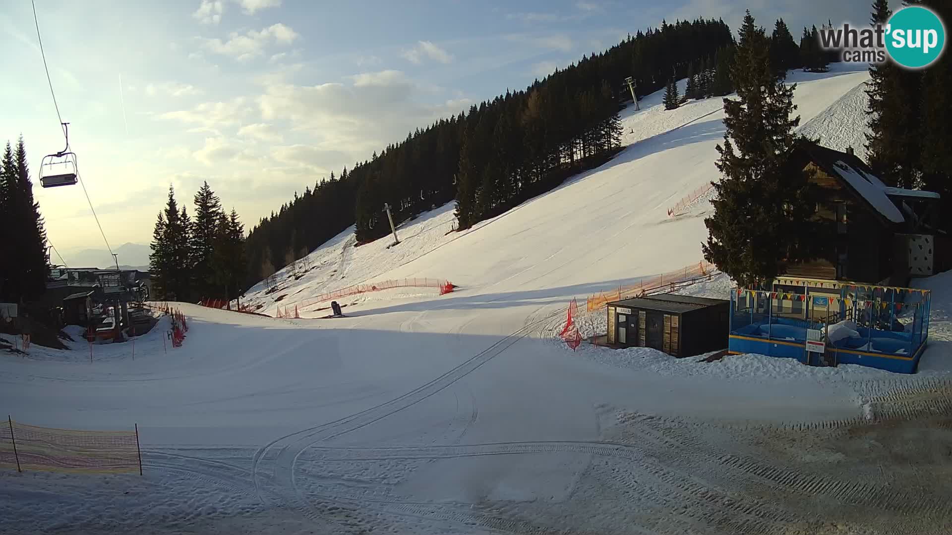 GOLTE stazione sciistica webcam – vista Medvedjak – Slovenia