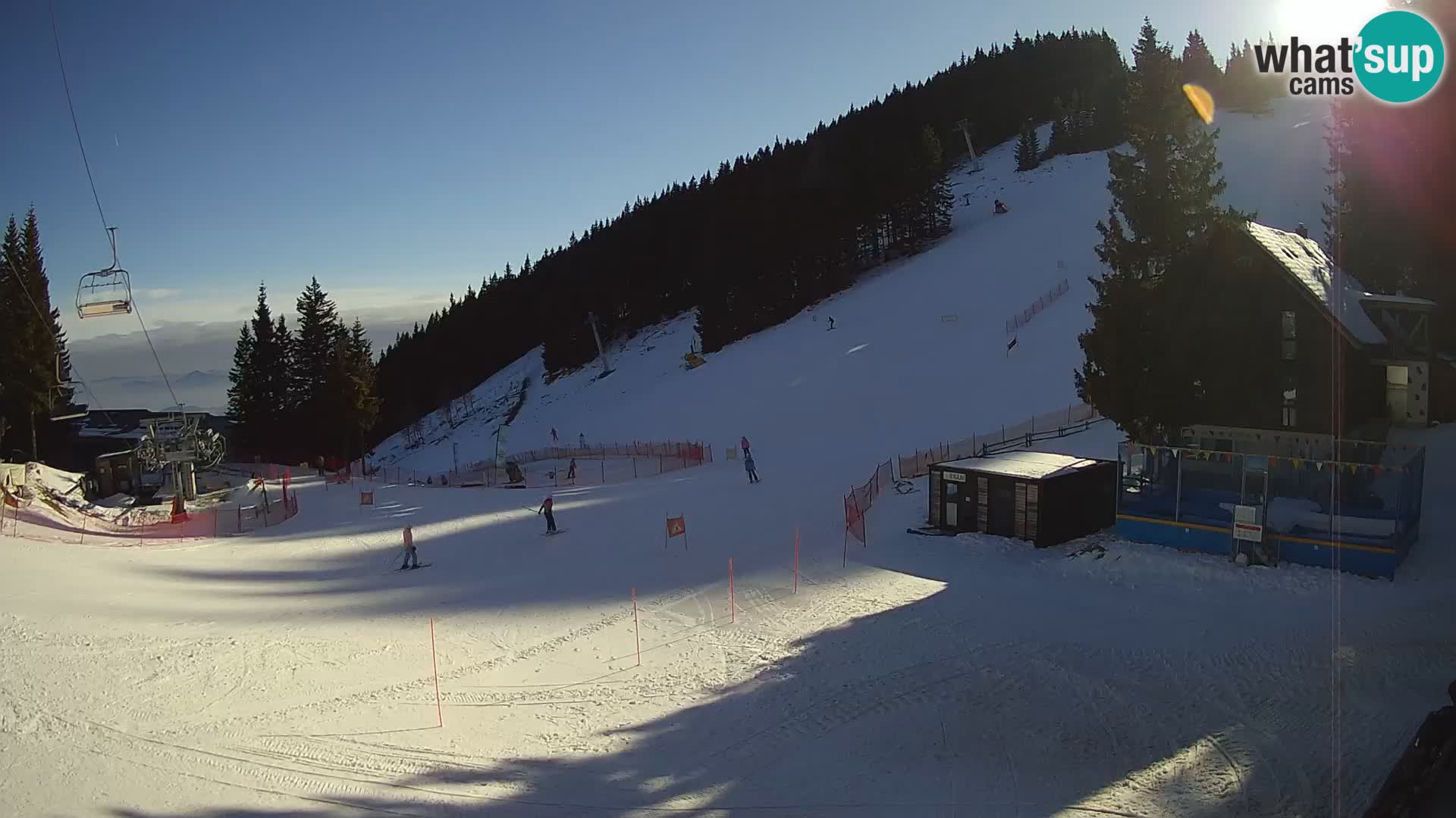 GOLTE Skigebiet webcam – Schöne Aussicht auf Medvedjak – Slowenien
