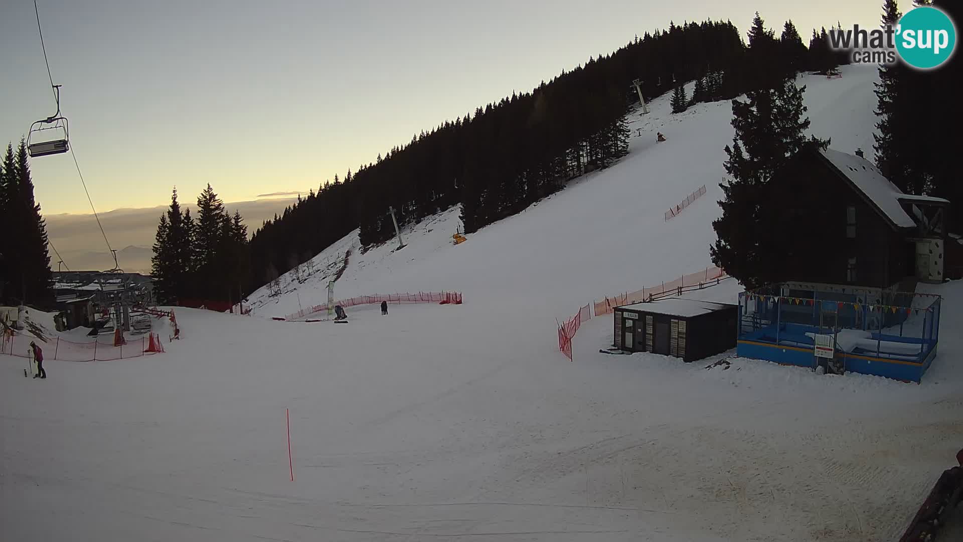 GOLTE Skigebiet webcam – Schöne Aussicht auf Medvedjak – Slowenien