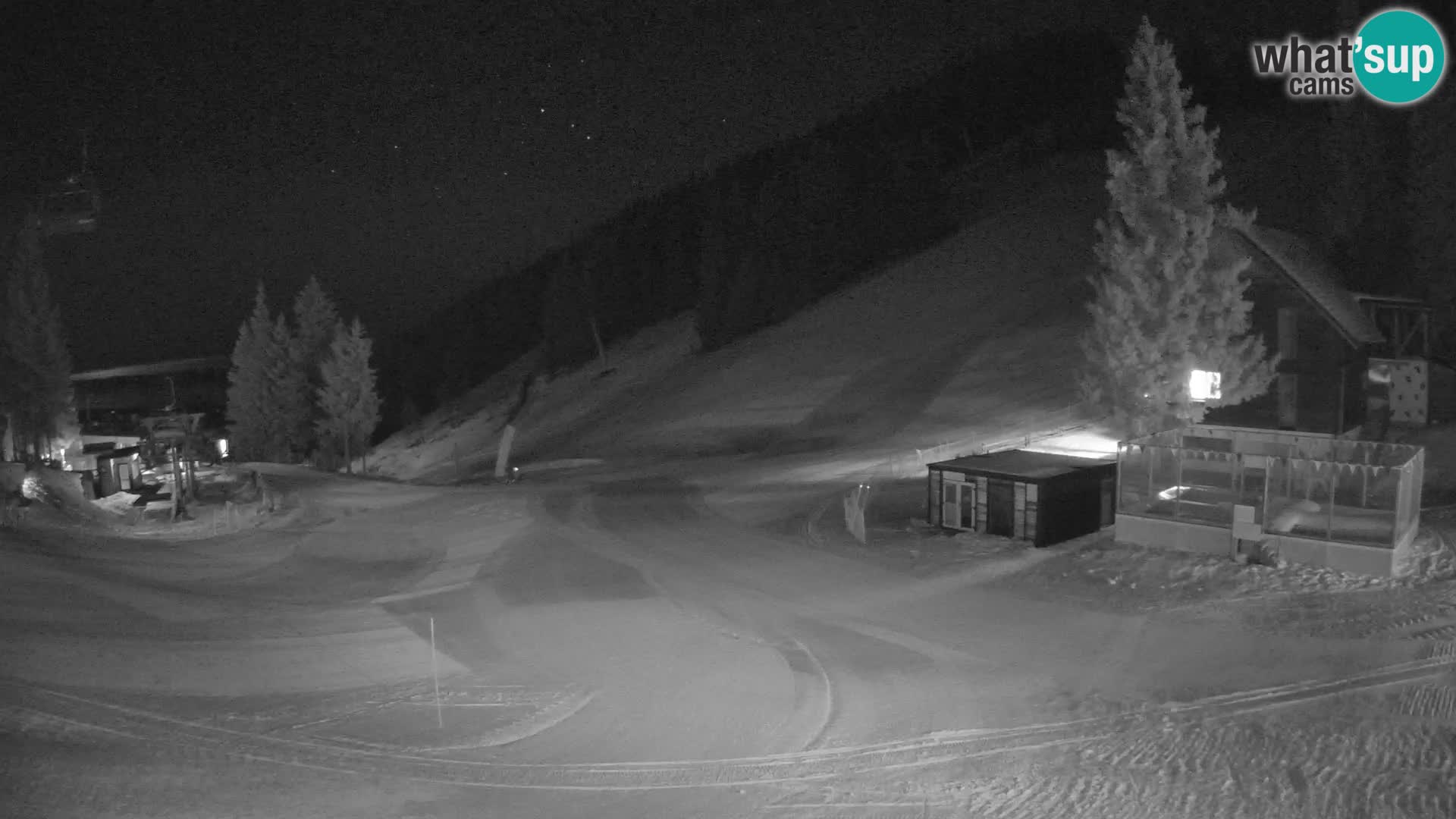 GOLTE Skigebiet webcam – Schöne Aussicht auf Medvedjak – Slowenien