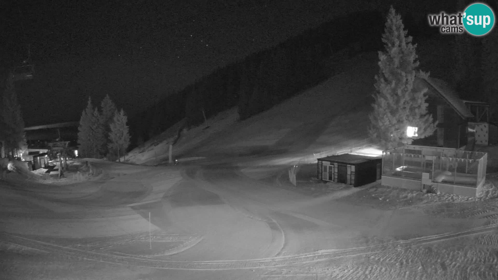 Webcam en direct de la station de ski de GOLTE – vue sur Medvedjak – Slovénie