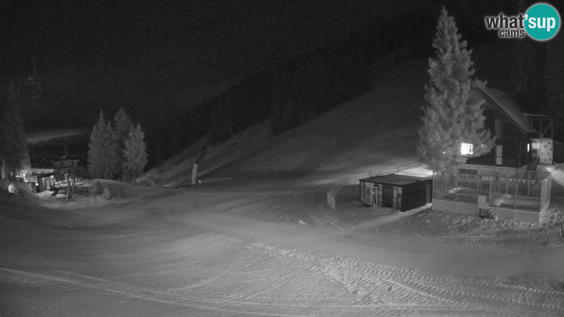 GOLTE Ski resort live webcam – view to Medvedjak – Slovenia