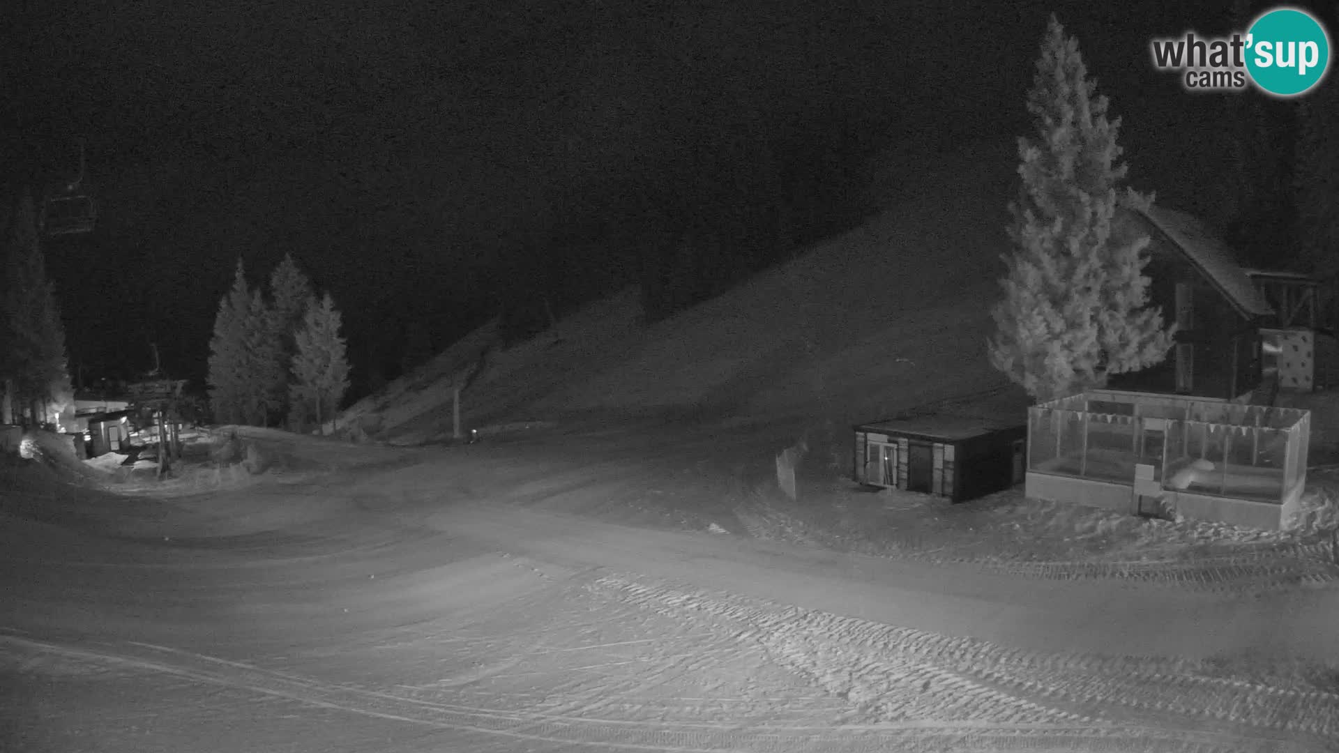 GOLTE Skigebiet webcam – Schöne Aussicht auf Medvedjak – Slowenien