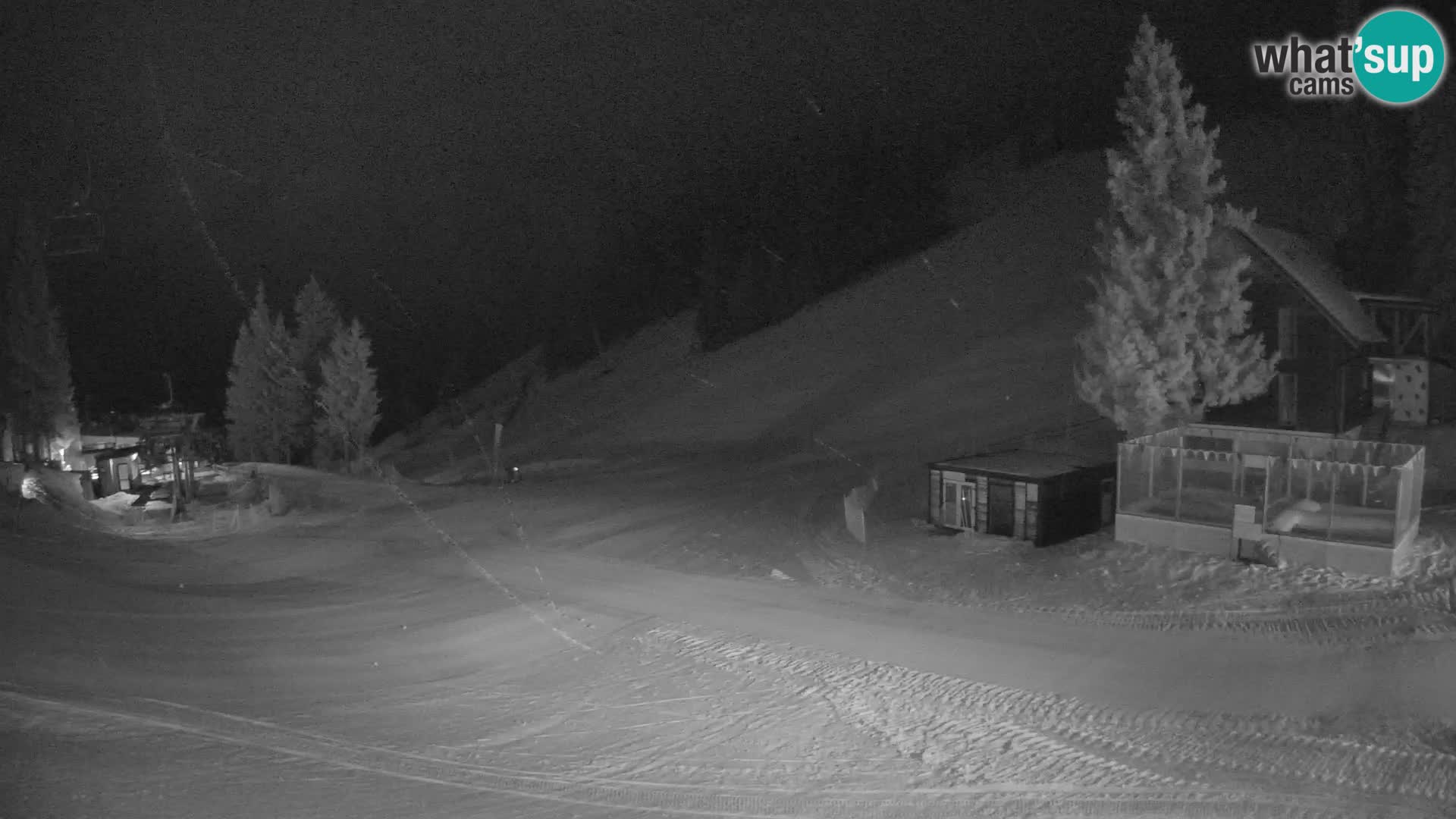 GOLTE skijalište web kamera – pogled na Medvedjak – Slovenija