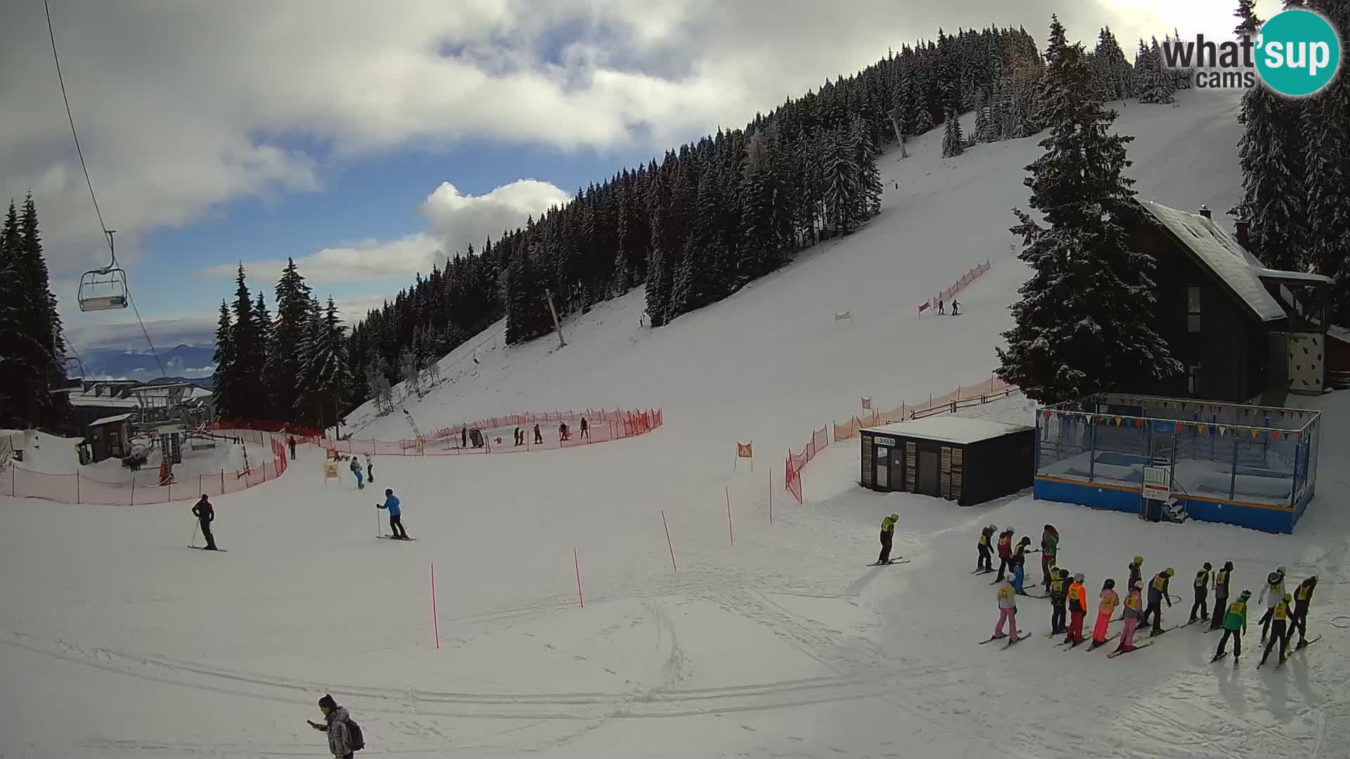 GOLTE stazione sciistica webcam – vista Medvedjak – Slovenia