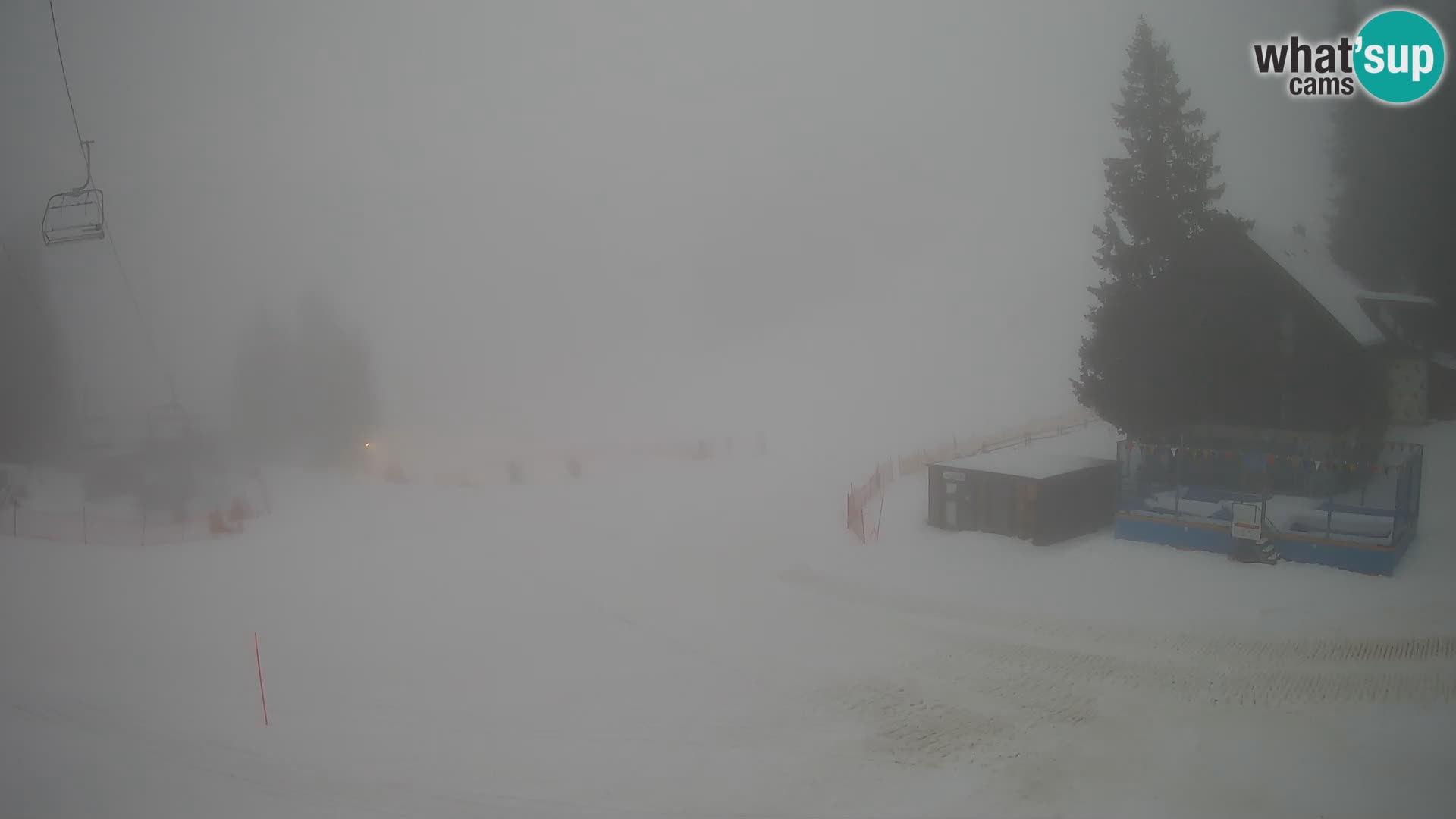 GOLTE Ski resort live webcam – view to Medvedjak – Slovenia