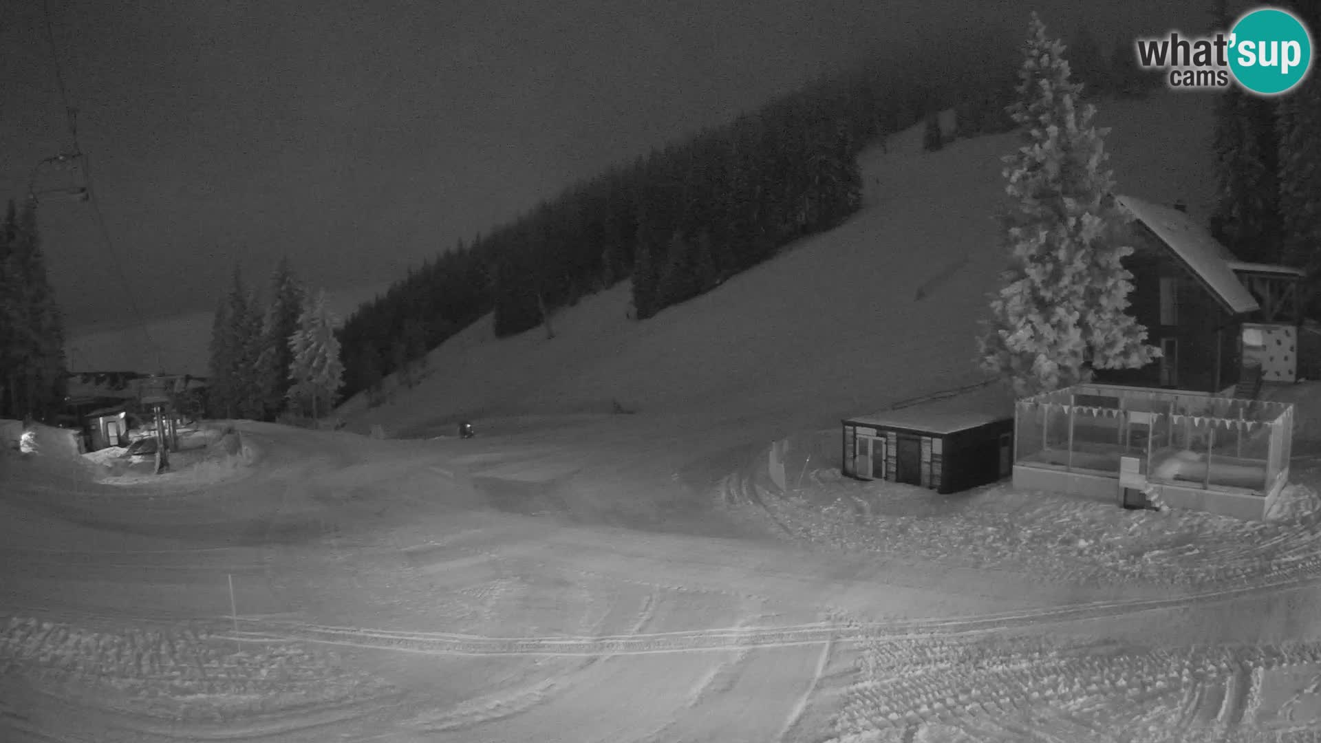 GOLTE Skigebiet webcam – Schöne Aussicht auf Medvedjak – Slowenien