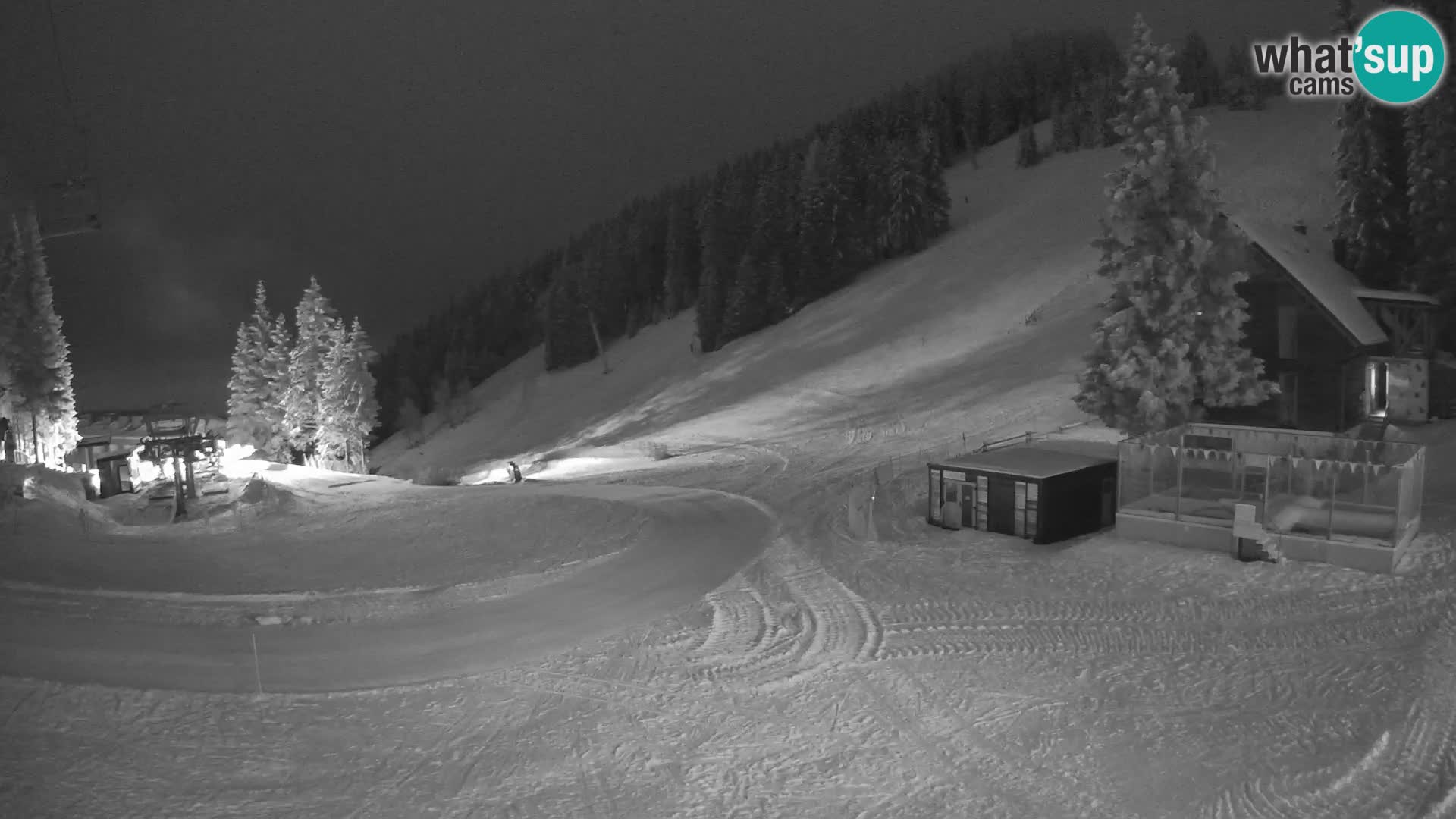 GOLTE Skigebiet webcam – Schöne Aussicht auf Medvedjak – Slowenien