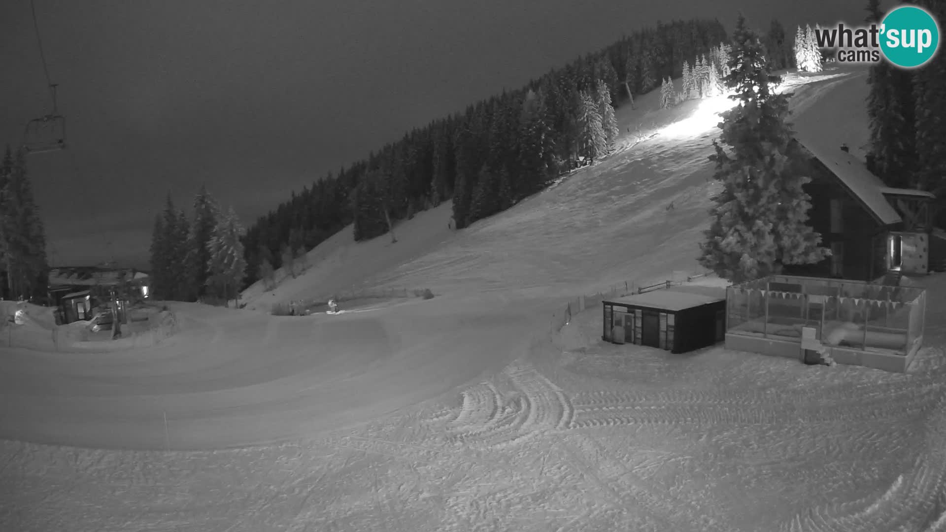 Webcam en direct de la station de ski de GOLTE – vue sur Medvedjak – Slovénie