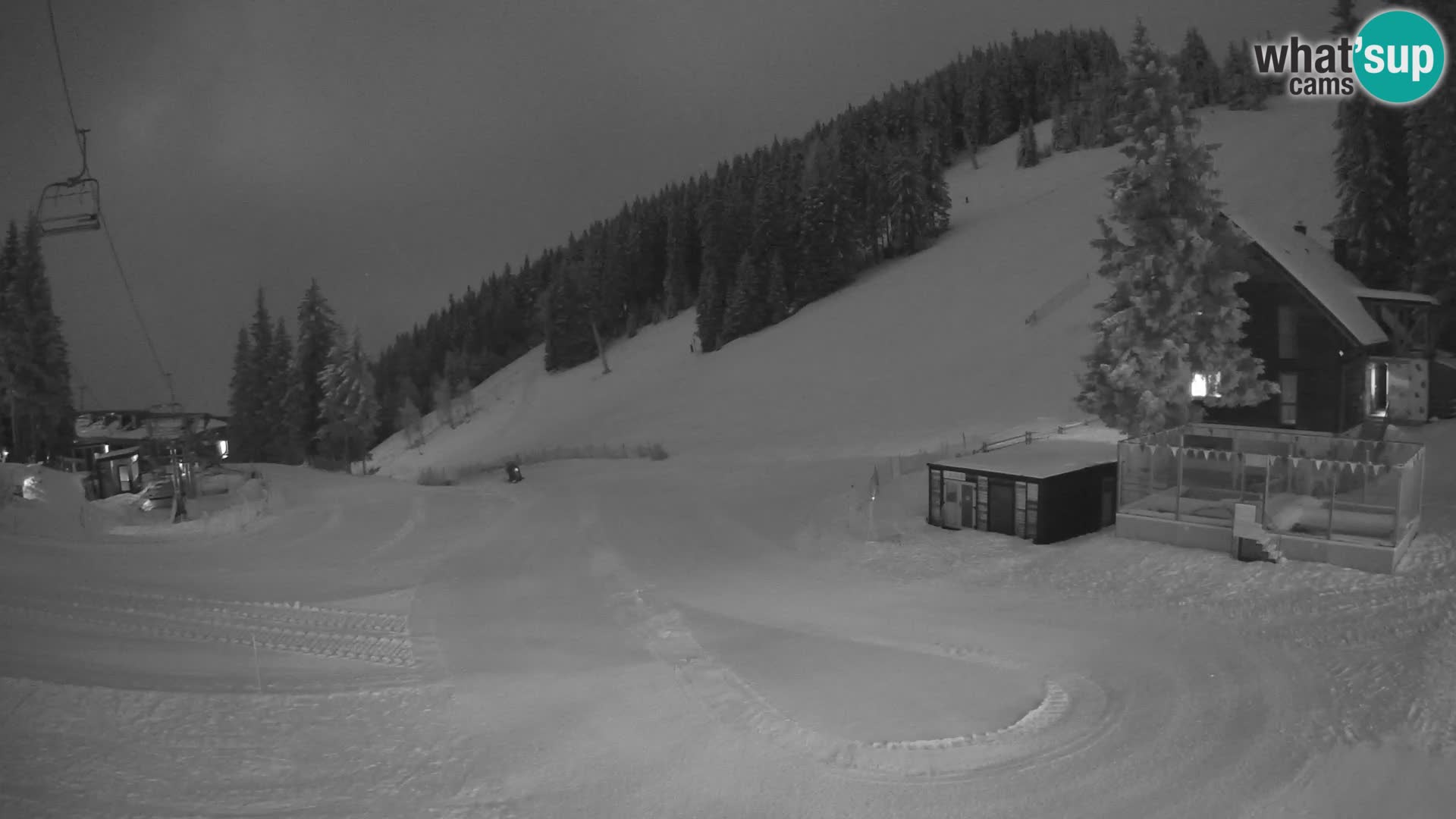GOLTE Ski resort live webcam – view to Medvedjak – Slovenia