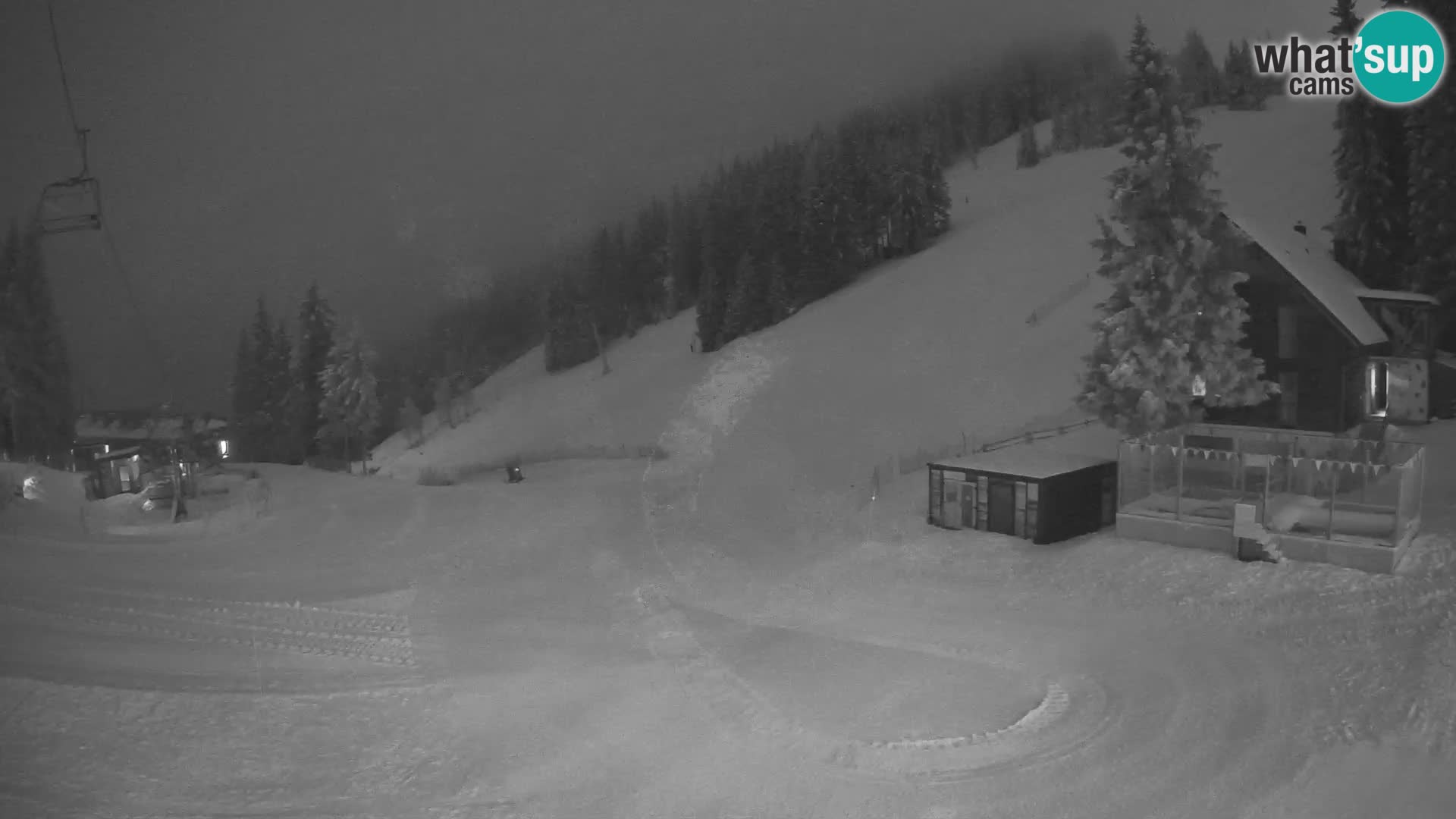 Webcam en direct de la station de ski de GOLTE – vue sur Medvedjak – Slovénie