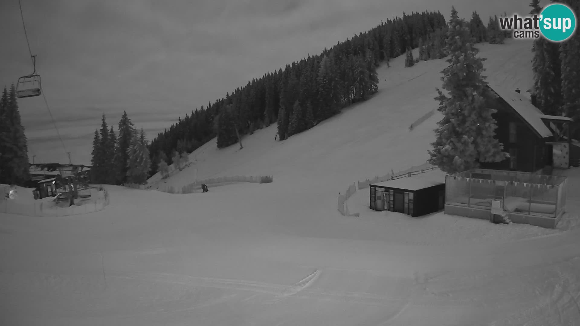 GOLTE Skigebiet webcam – Schöne Aussicht auf Medvedjak – Slowenien